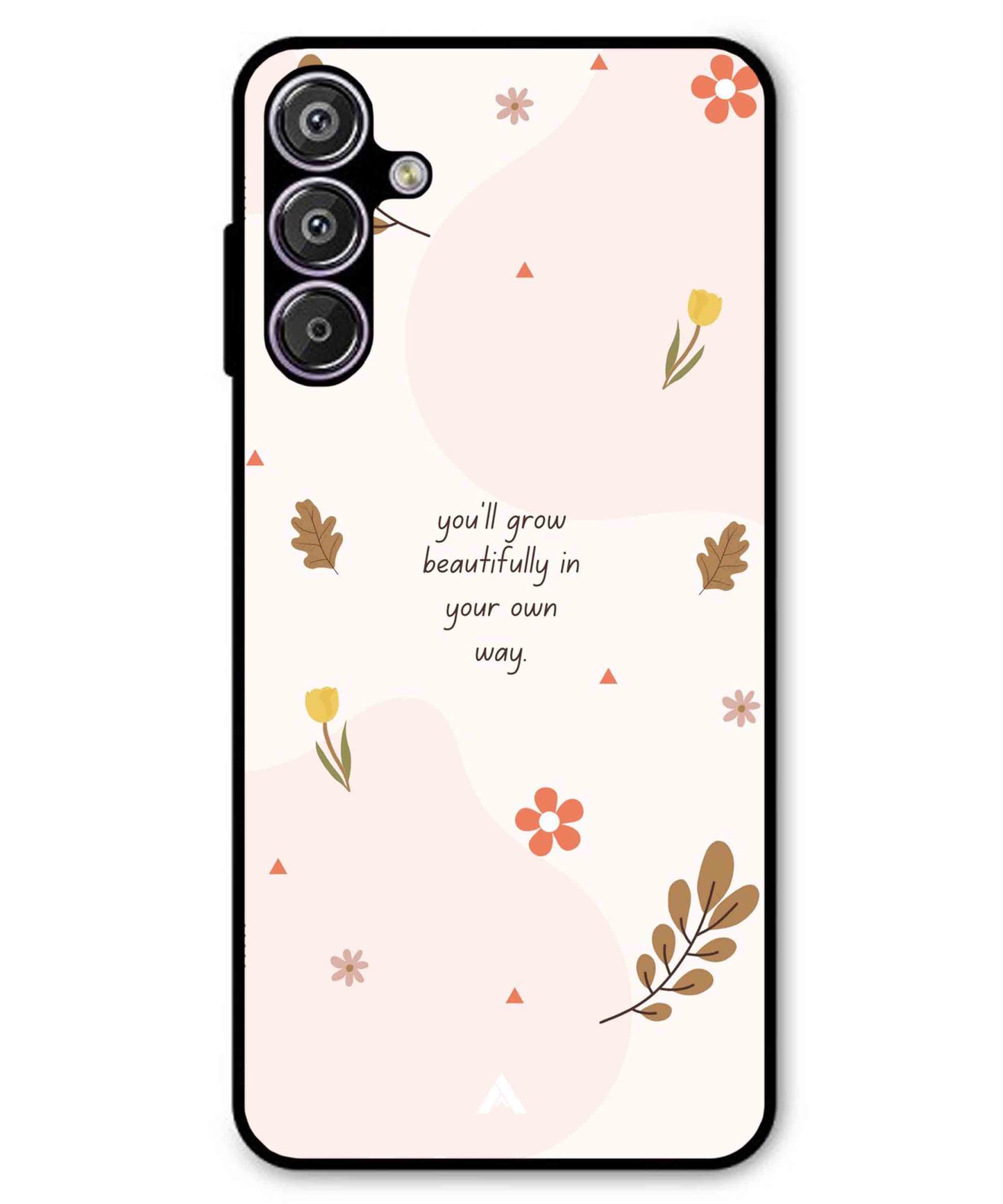 Her Own Way Metal Back Cover Phone Case for Samsung Galaxy A16