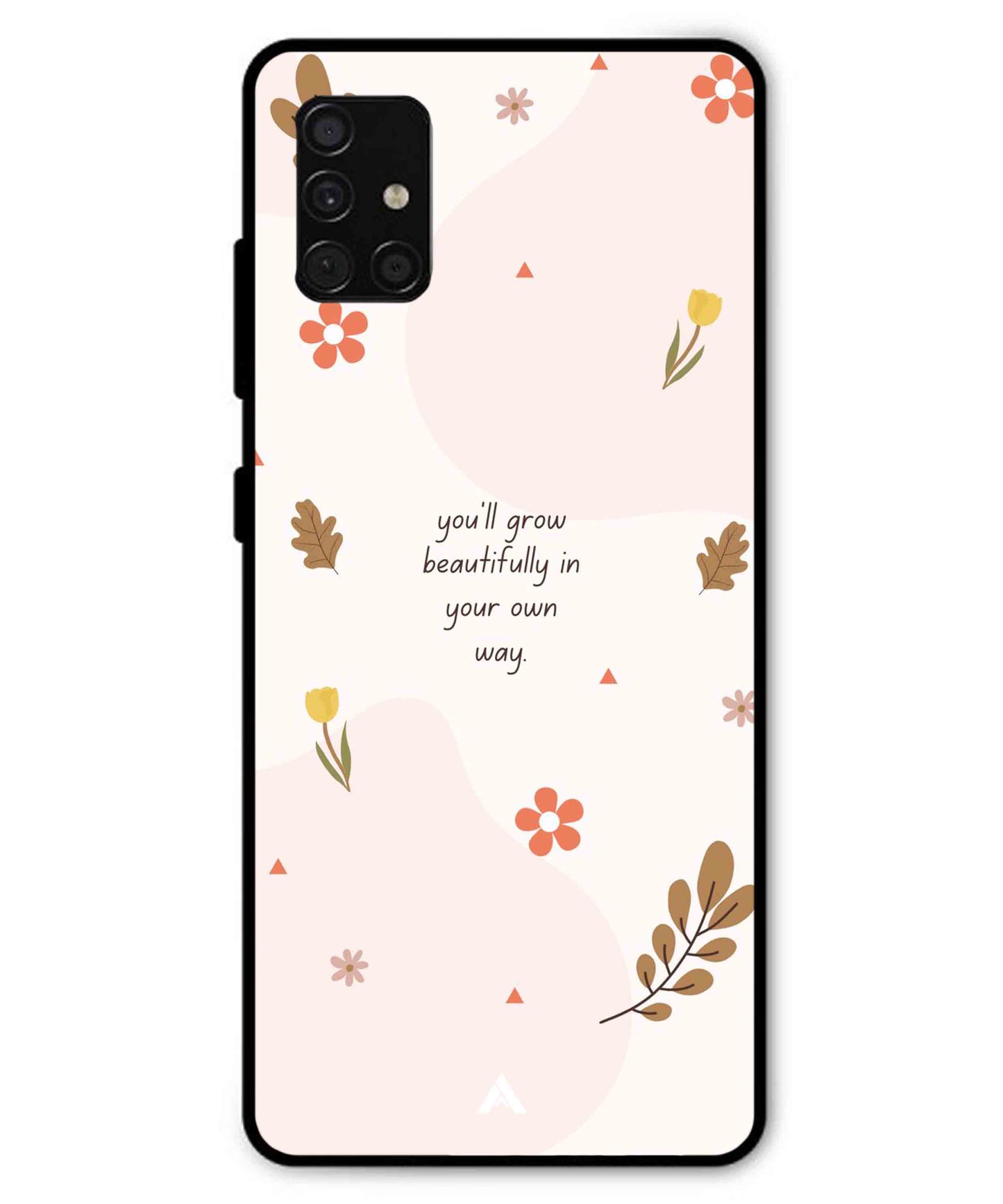 Her Own Way Metal Back Cover Phone Case for Samsung Galaxy A51