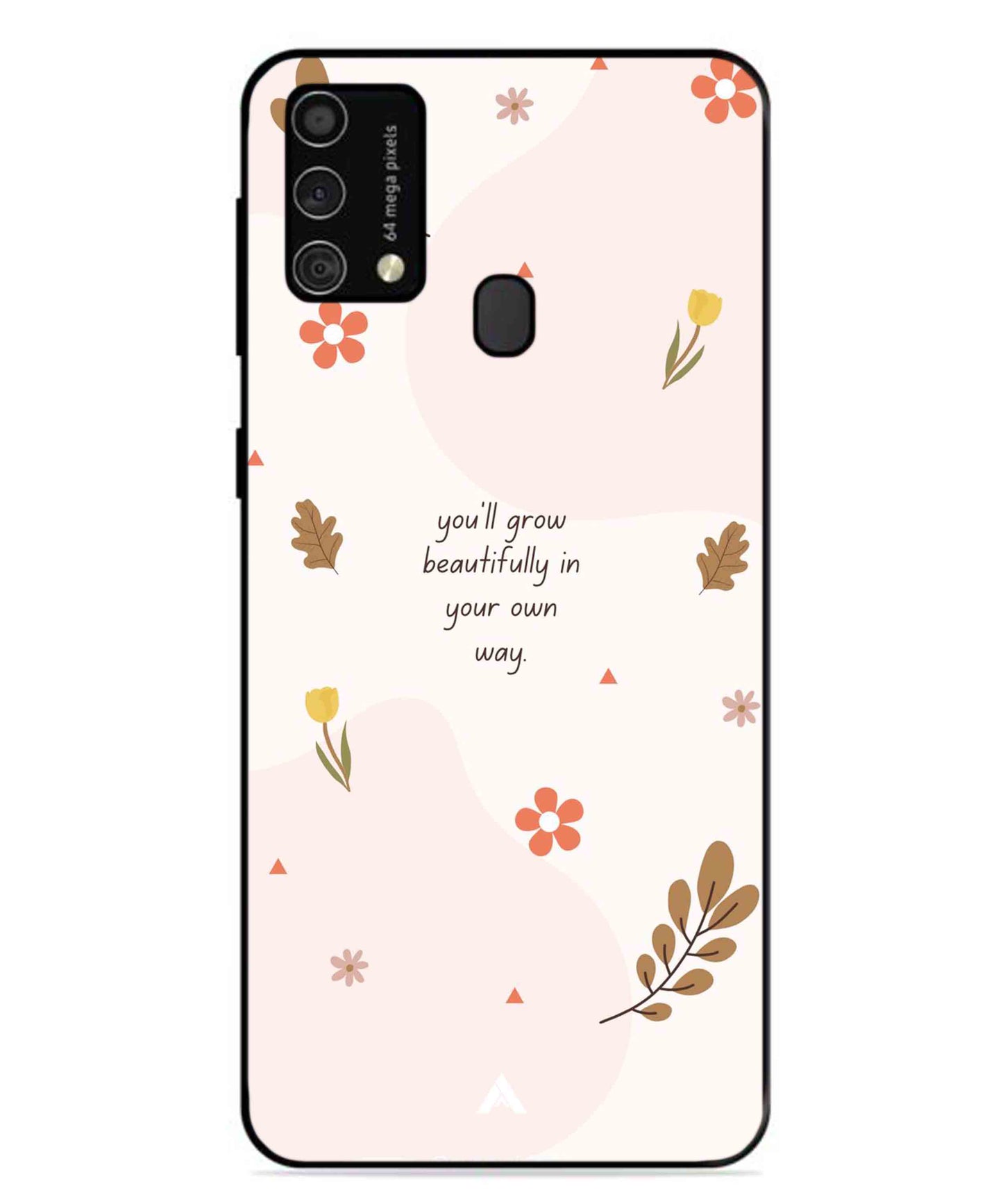Her Own Way Metal Back Cover Phone Case for Samsung Galaxy F41