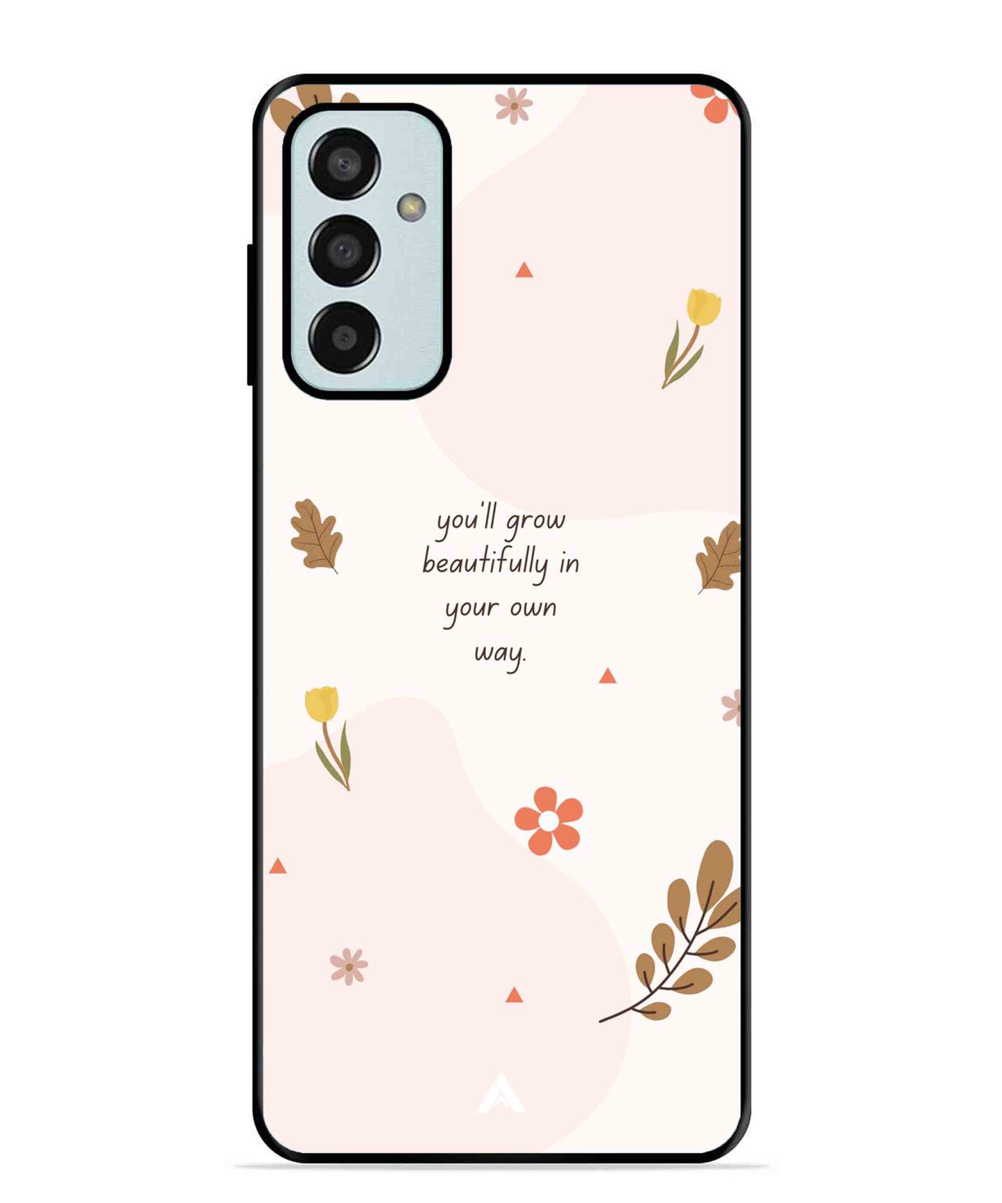 Her Own Way Metal Back Cover Phone Case for Samsung Galaxy M13 4G