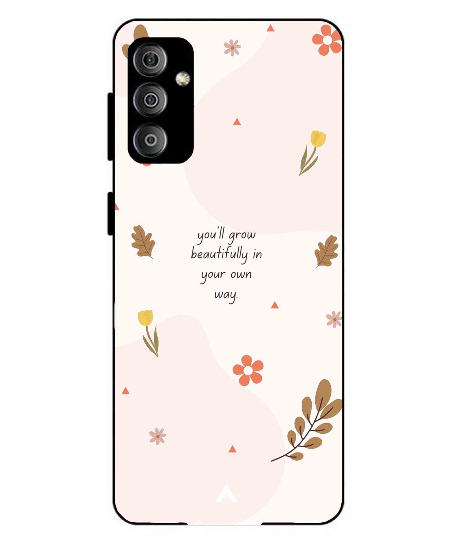 Her Own Way Metal Back Cover Phone Case for Samsung Galaxy M23