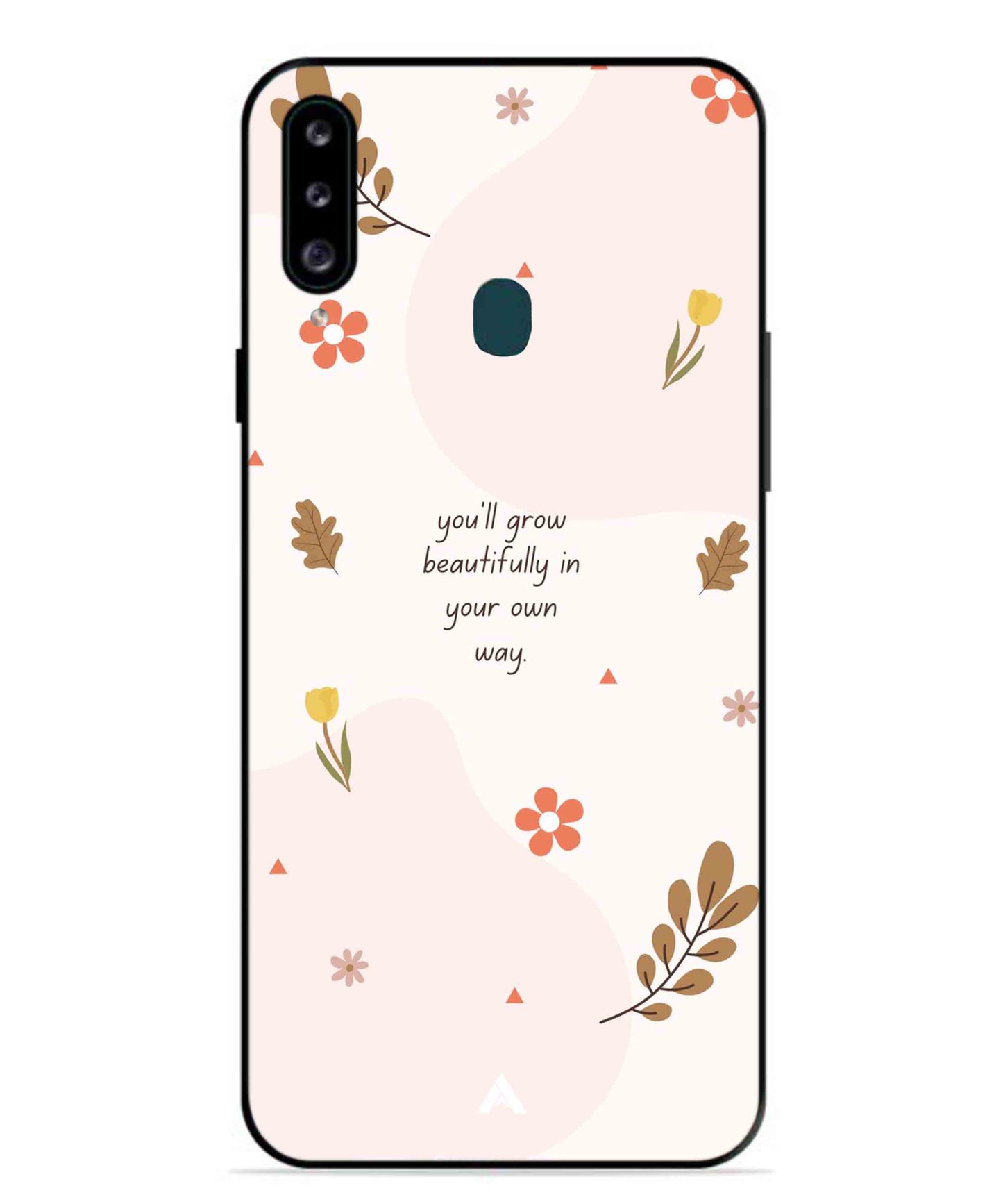 Her Own Way Metal Back Cover Phone Case for Samsung Galaxy M30