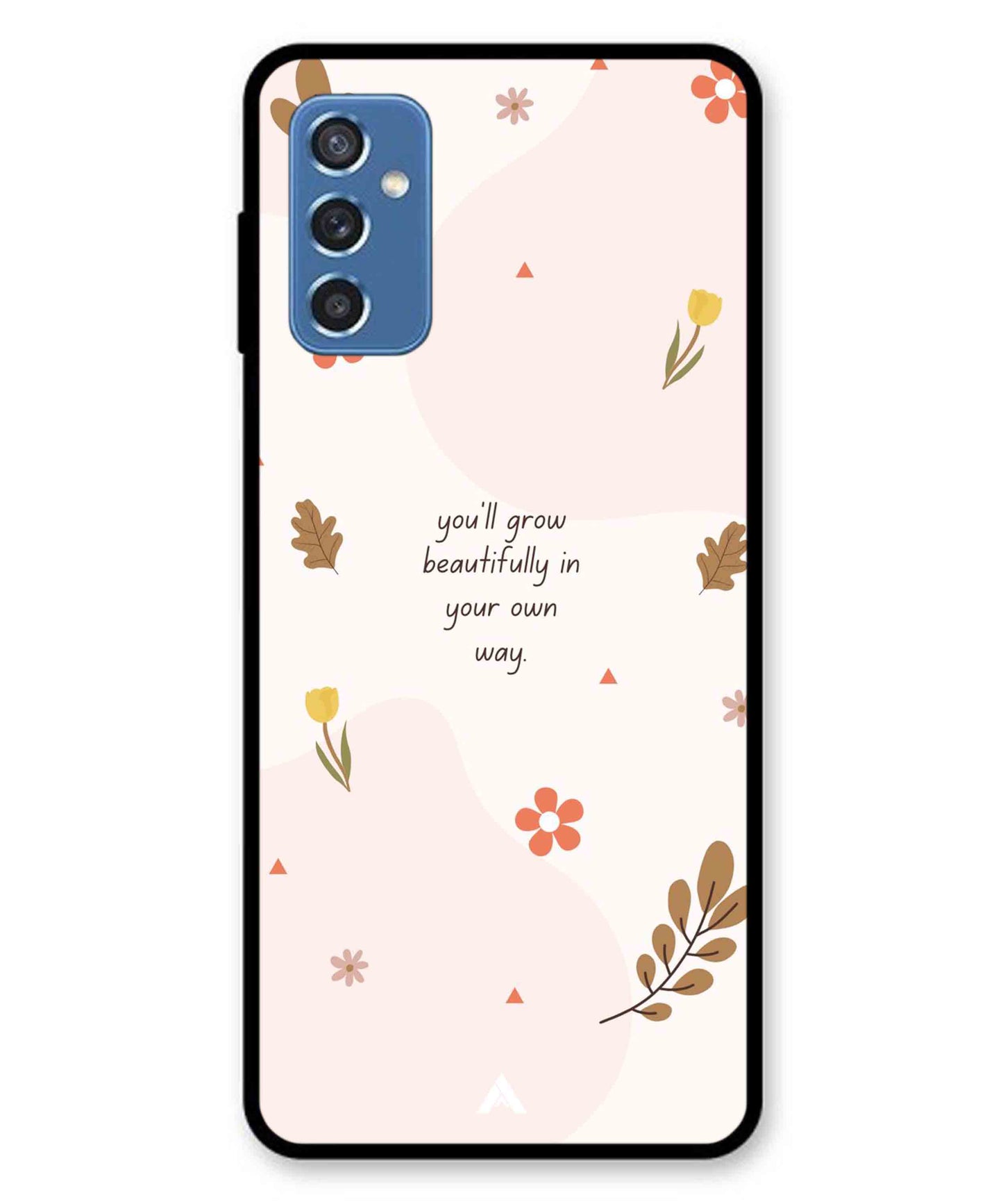 Her Own Way Metal Back Cover Phone Case for Samsung Galaxy M52