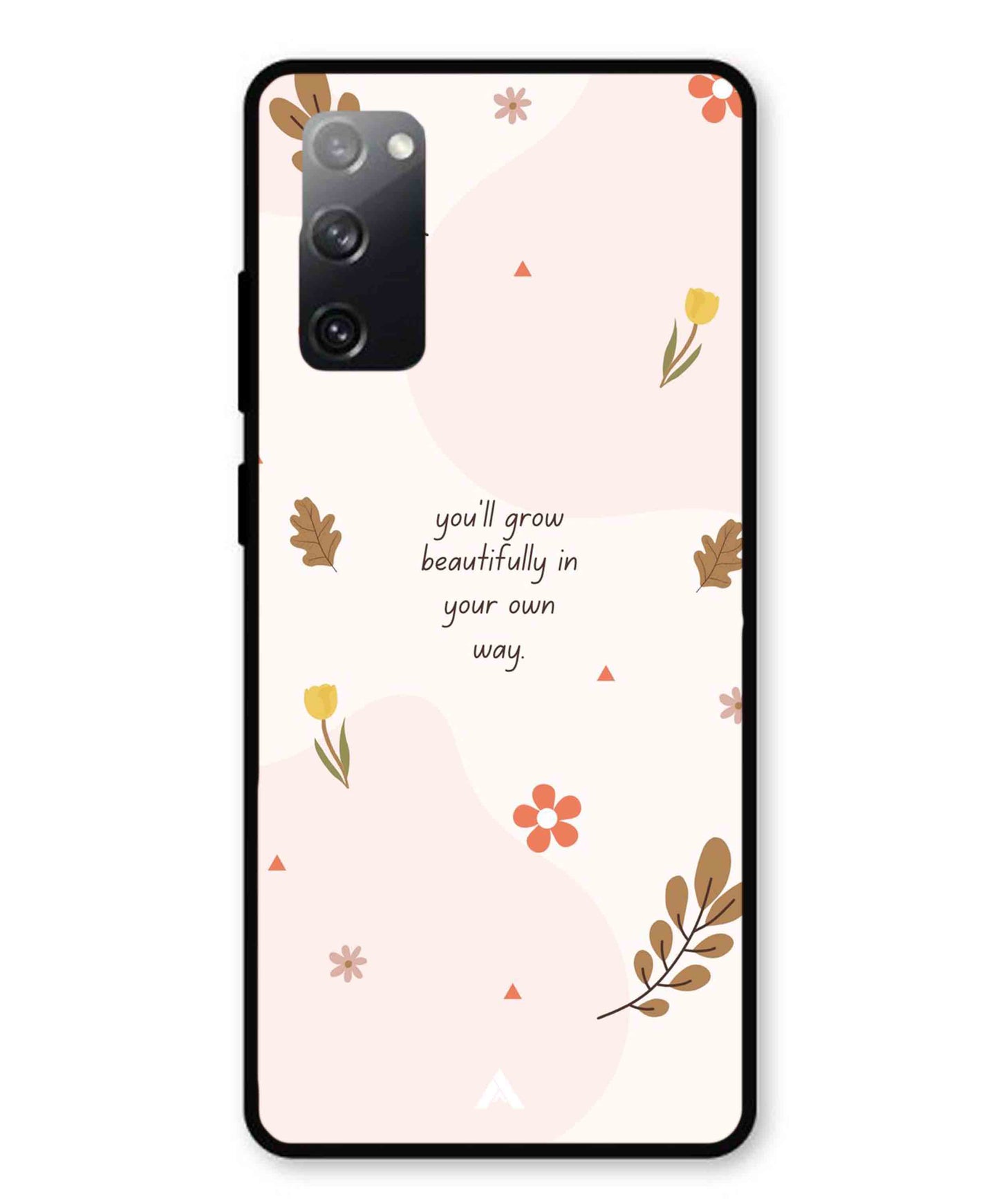 Her Own Way Metal Back Cover Phone Case for Samsung Galaxy S20 Fe