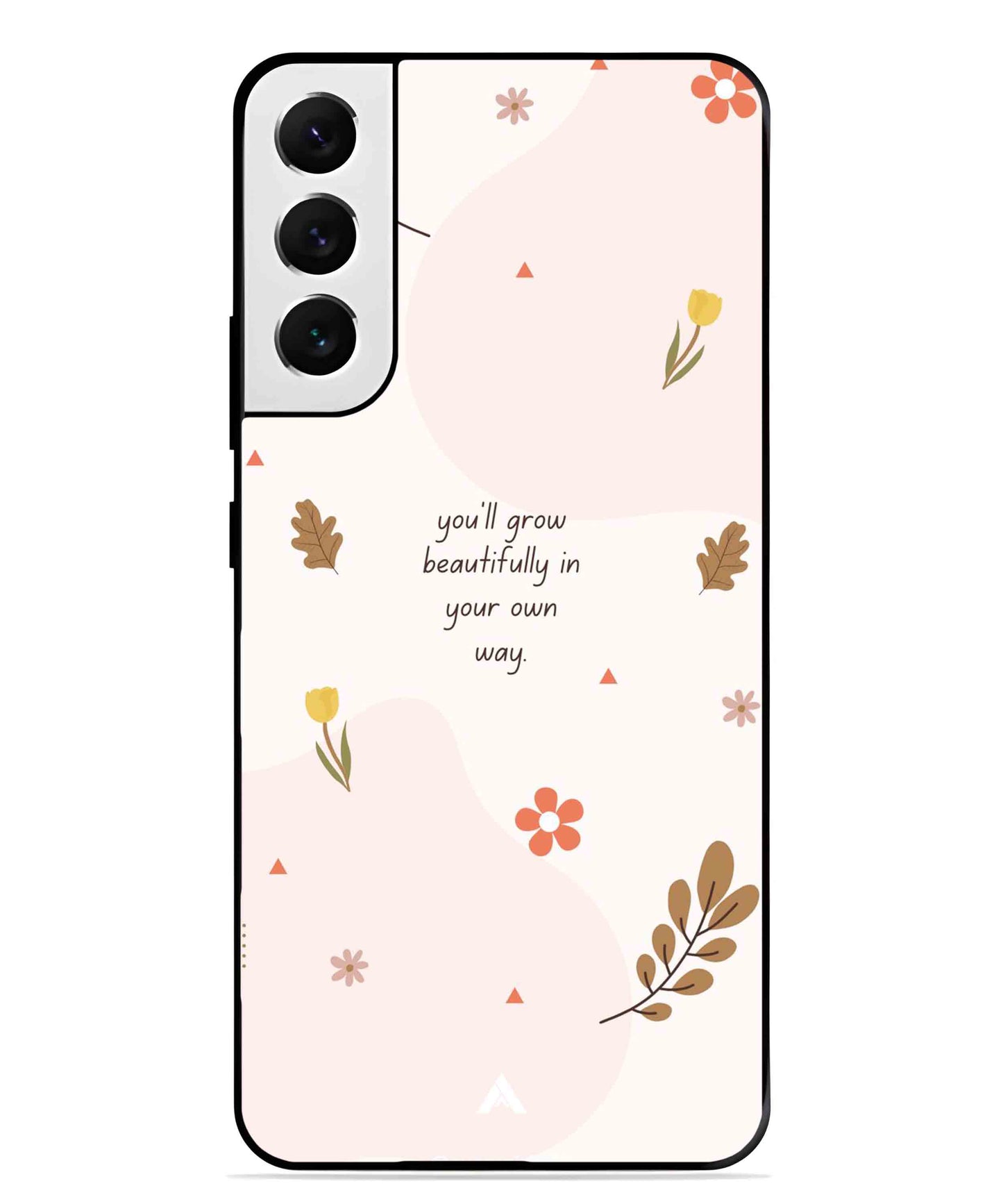 Her Own Way Metal Back Cover Phone Case for Samsung Galaxy S21 Fe