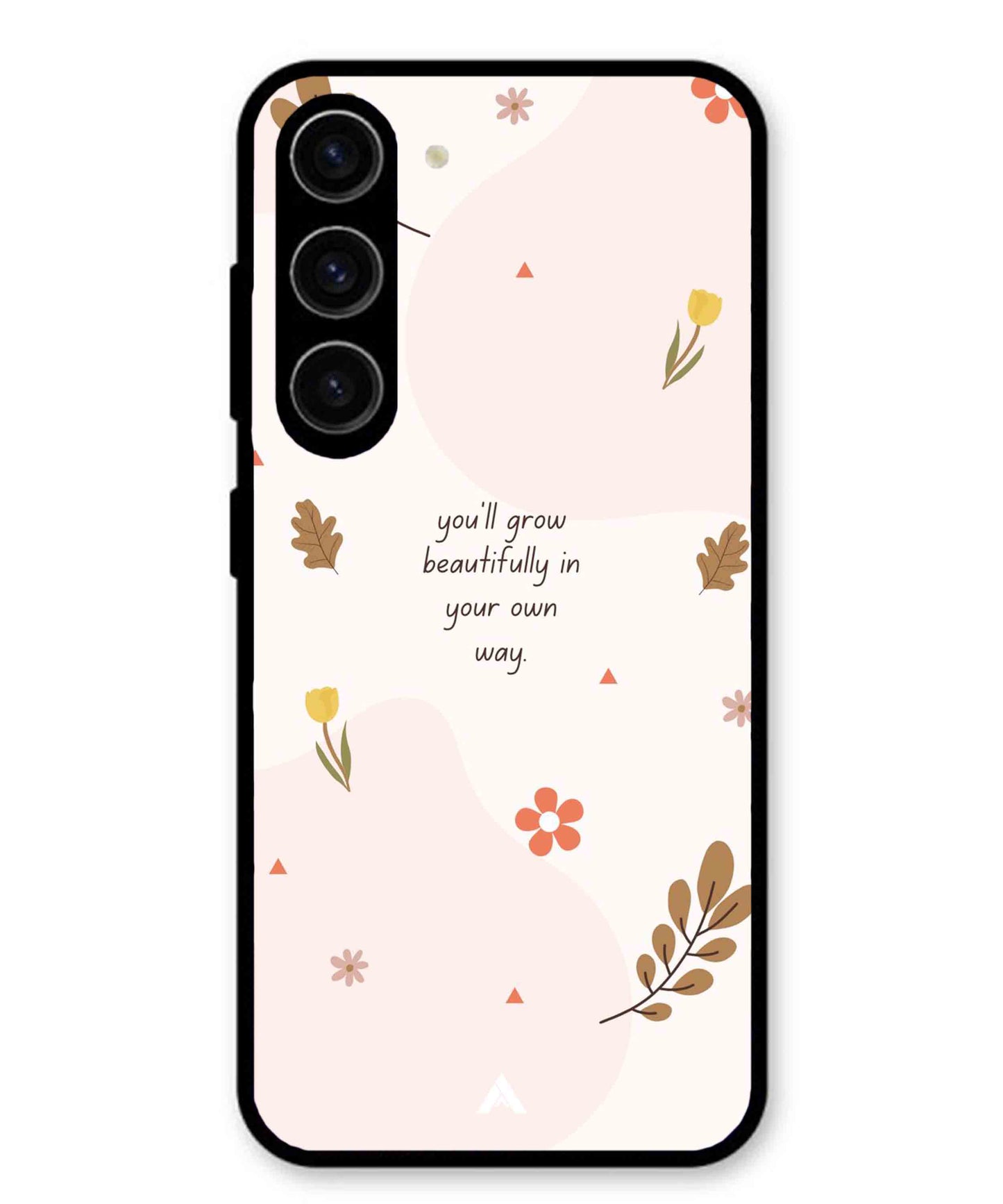 Her Own Way Metal Back Cover Phone Case for Samsung Galaxy S24