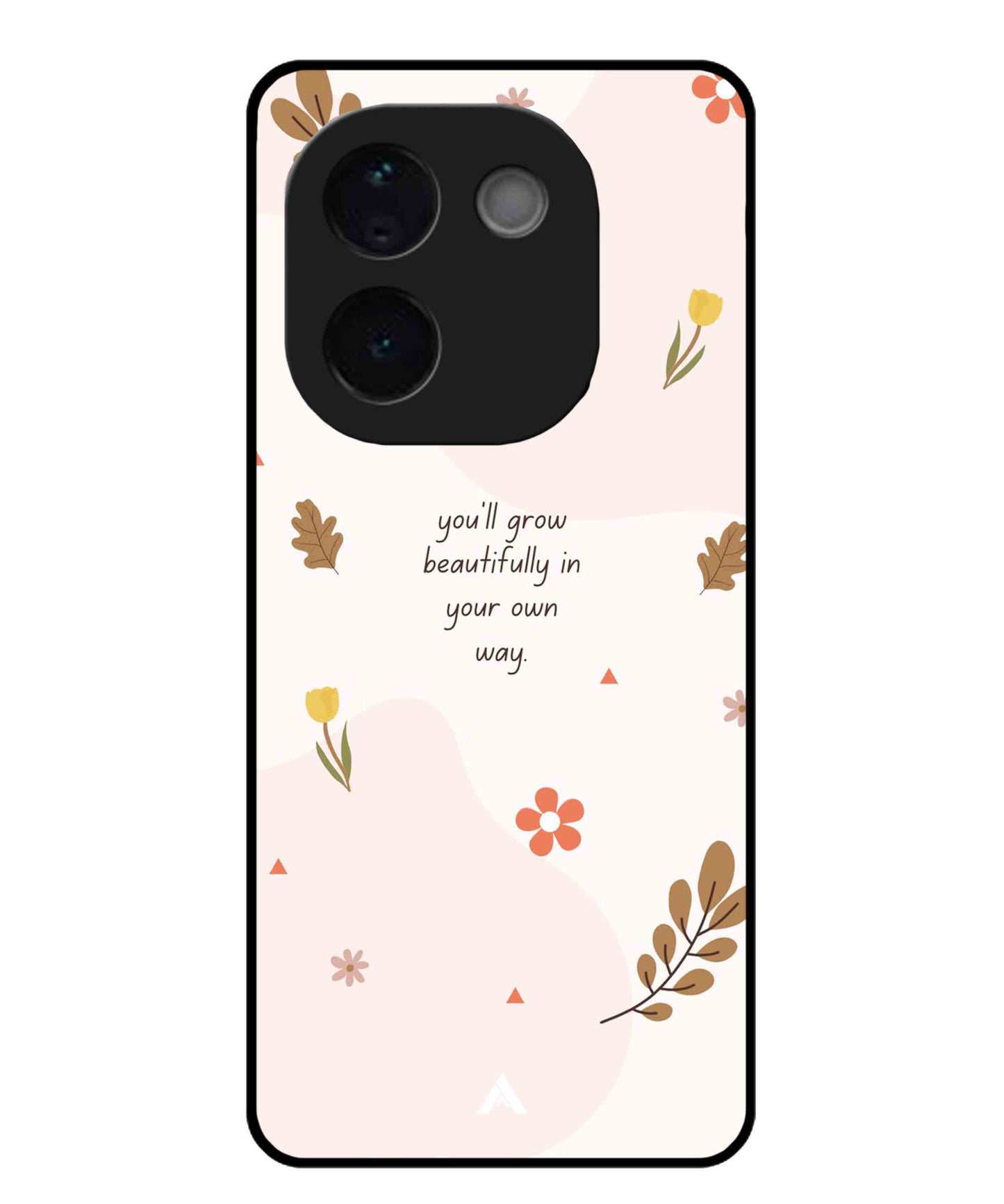 Her Own Way Metal Back Cover Phone Case for Vivo T3 Pro
