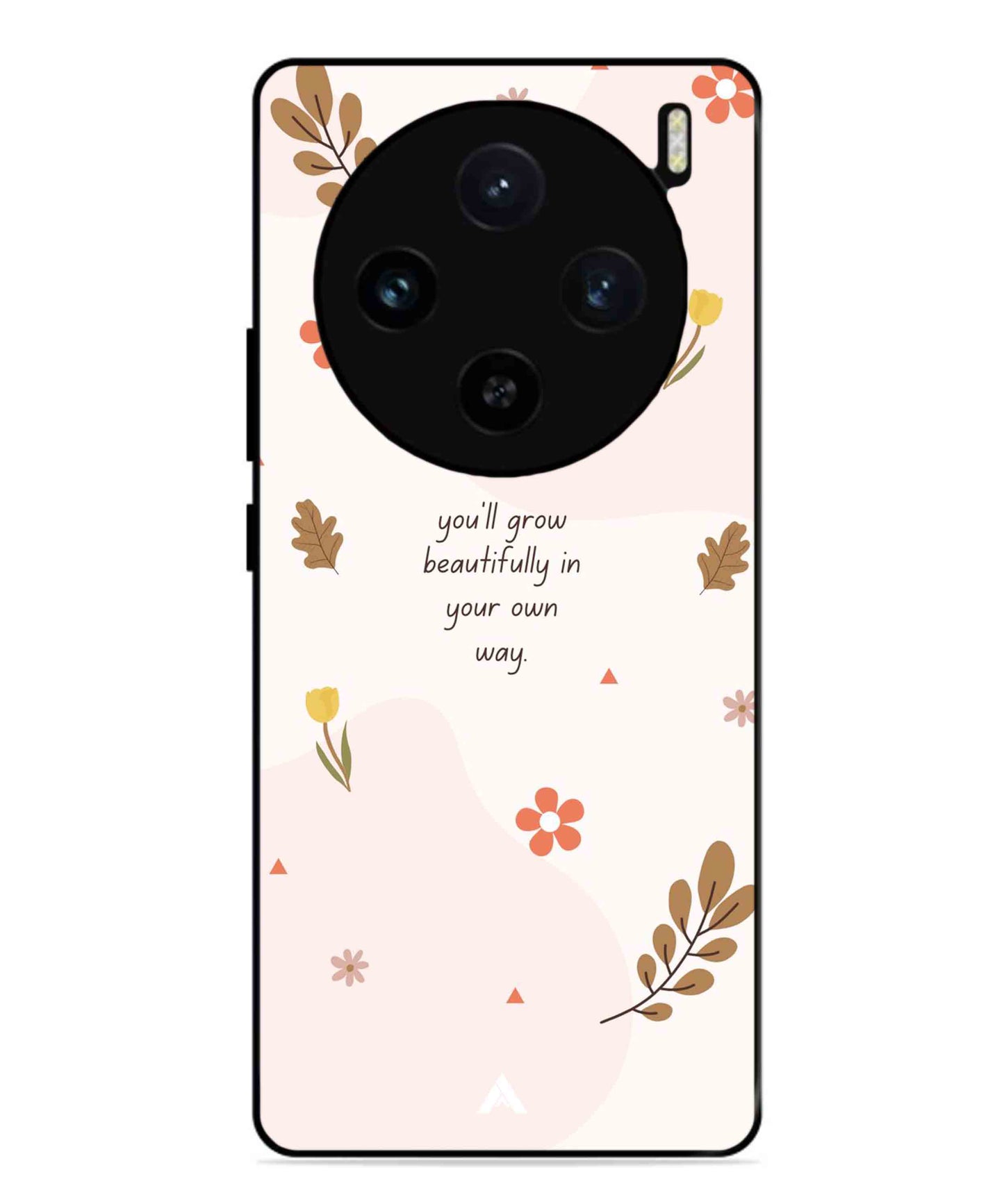 Her Own Way Metal Back Cover Phone Case for Vivo X100 Pro
