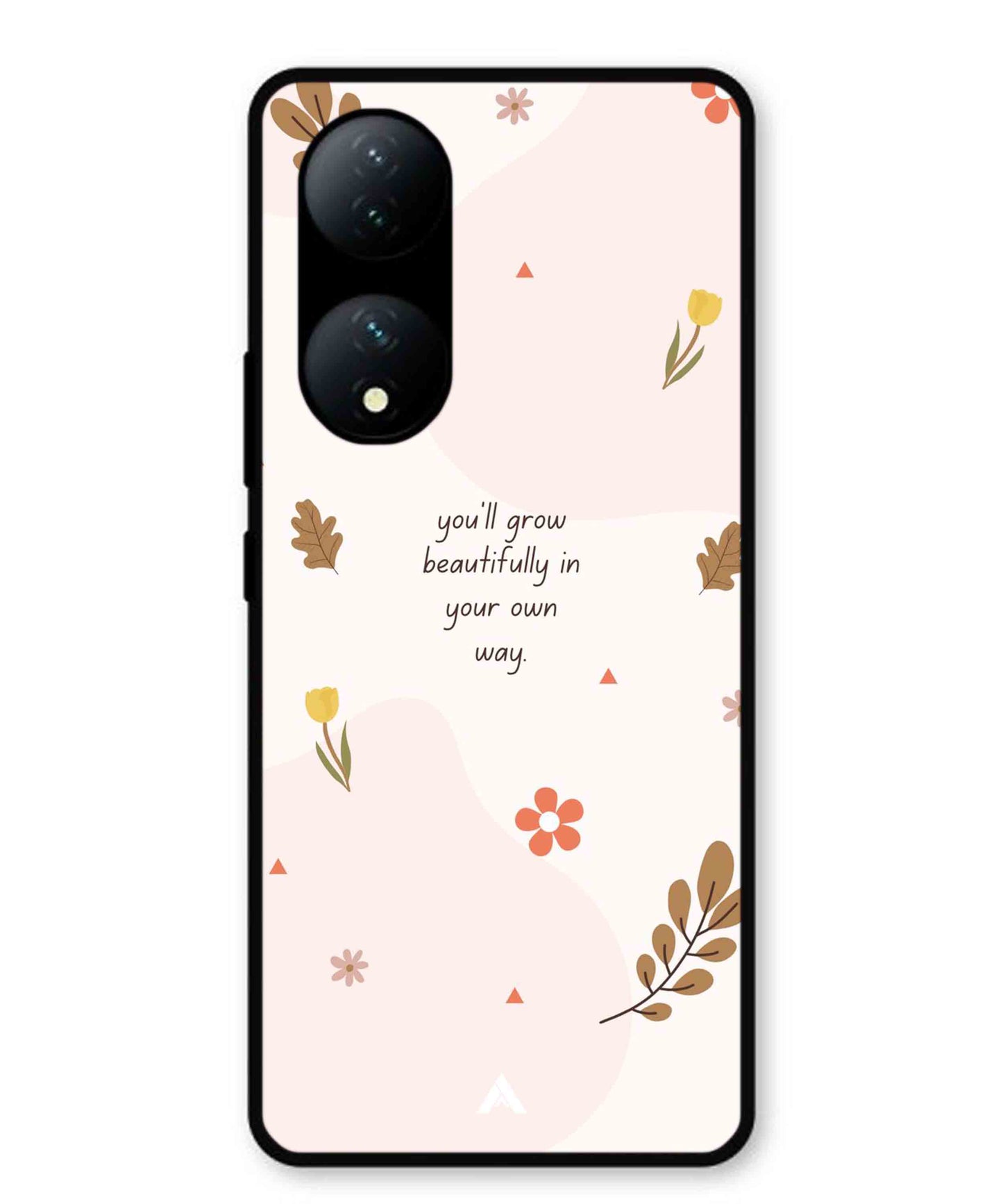 Her Own Way Metal Back Cover Phone Case for Vivo Y100a