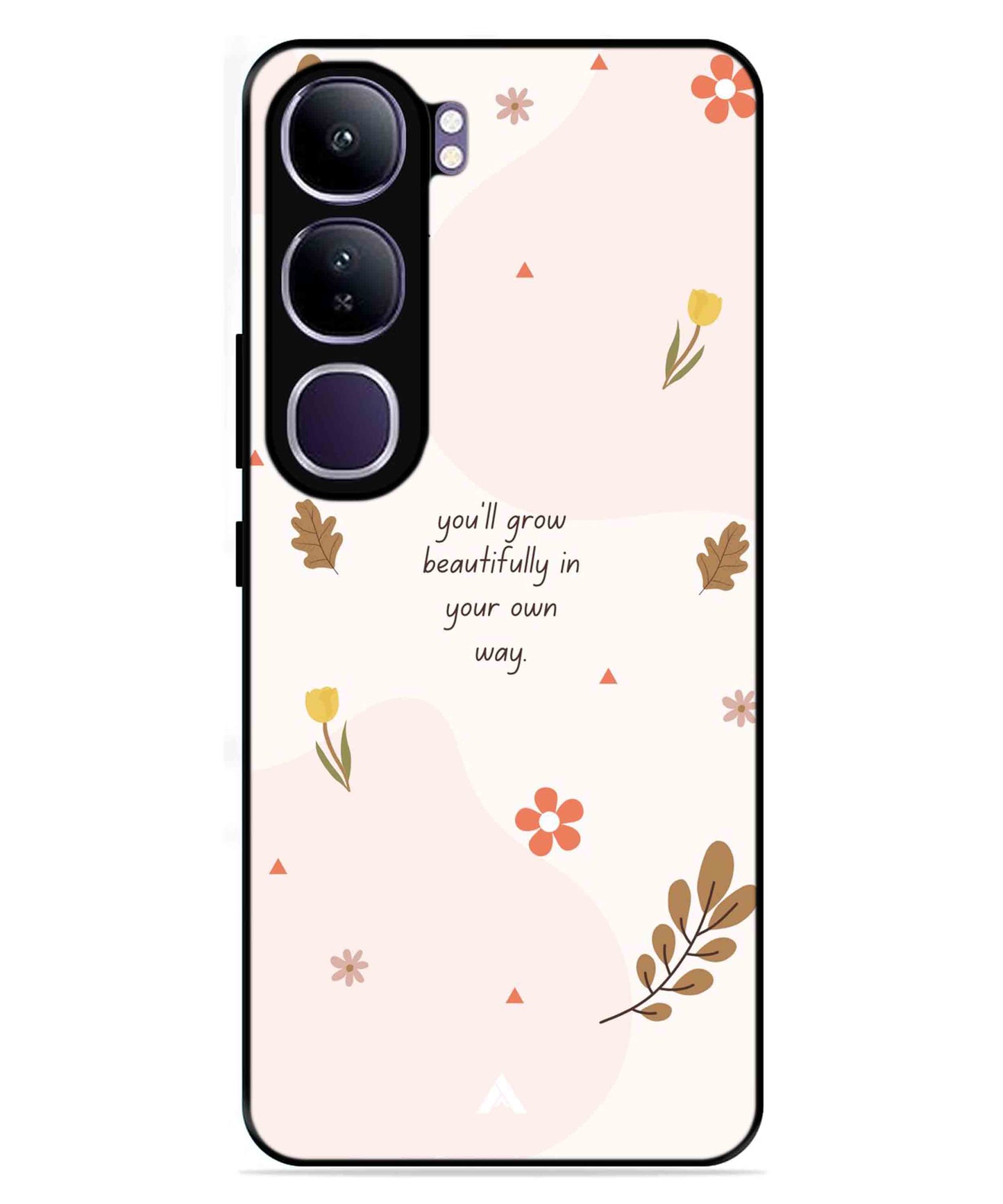 Her Own Way Metal Back Cover Phone Case for Vivo Y300