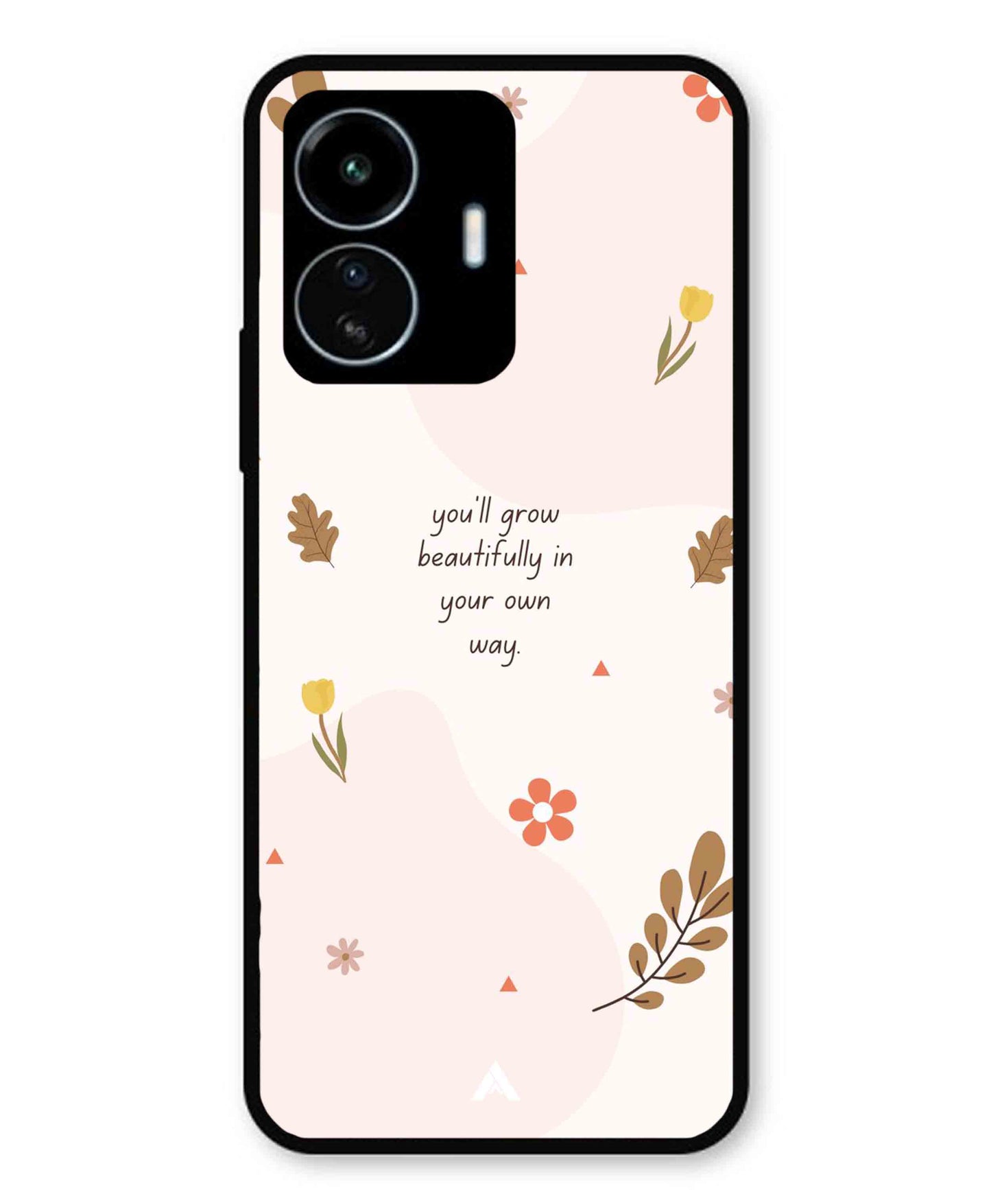 Her Own Way Metal Back Cover Phone Case for Vivo Y77