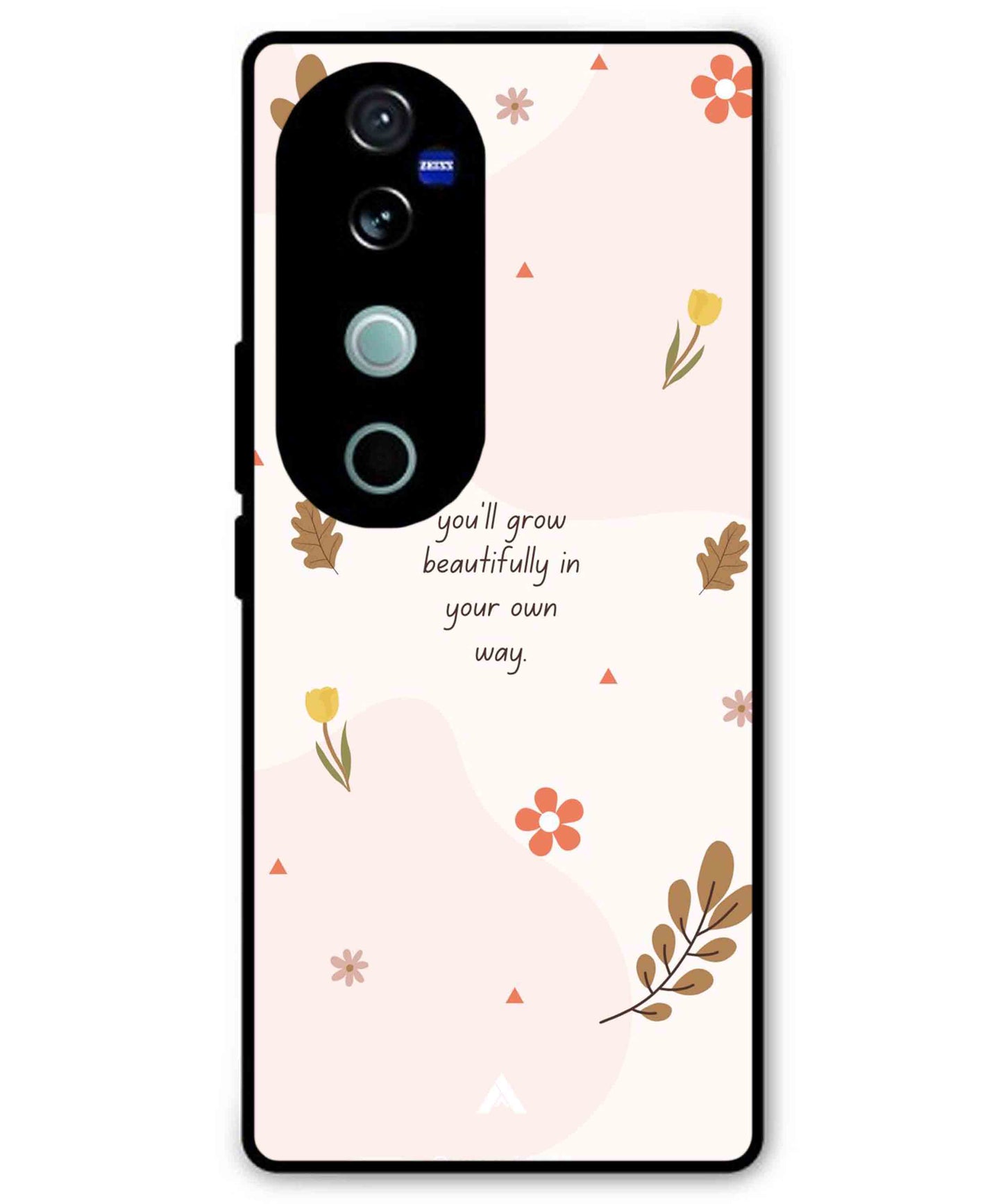Her Own Way Metal Back Cover Phone Case for Vivo v40
