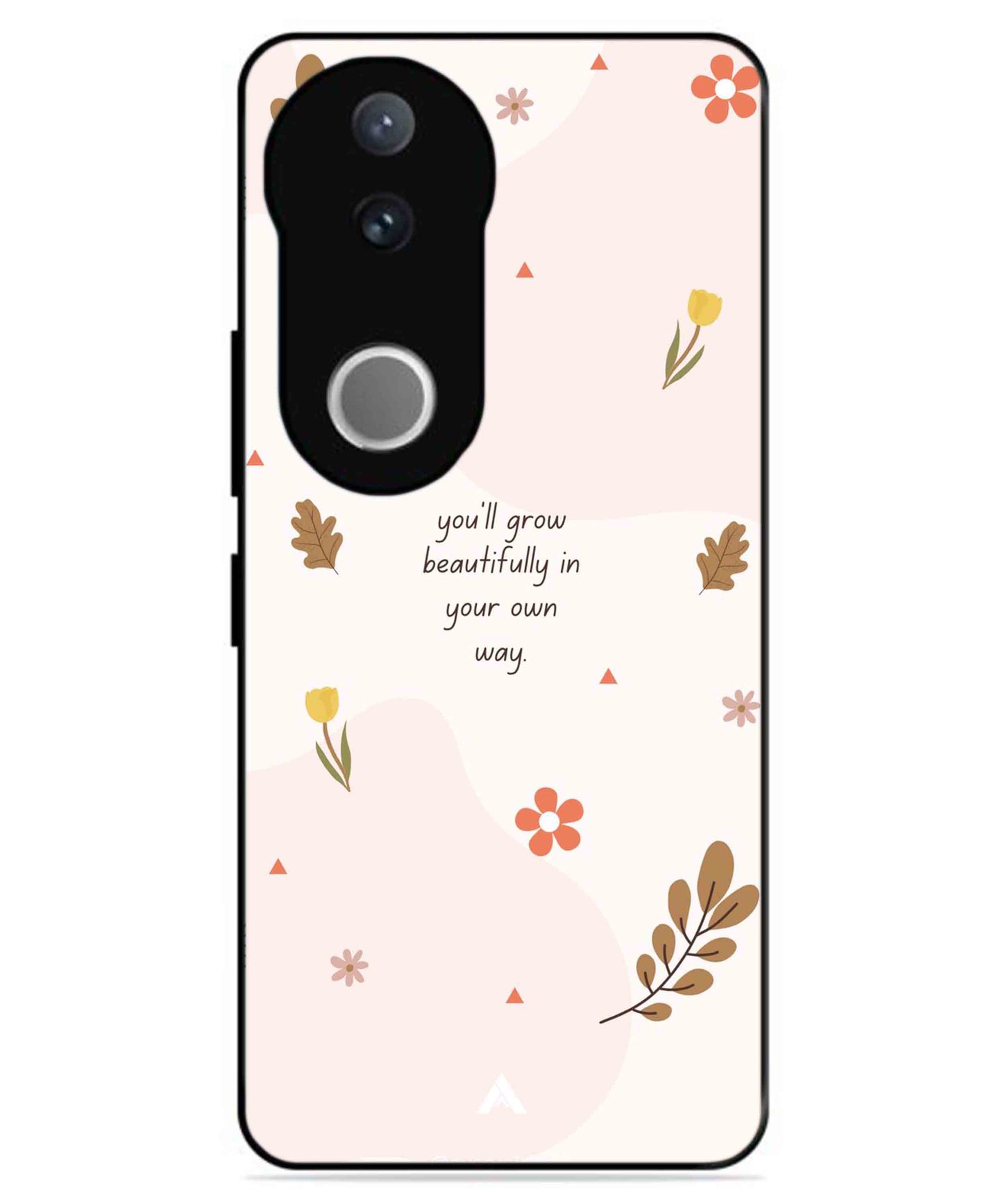 Her Own Way Metal Back Cover Phone Case for Vivo v50e
