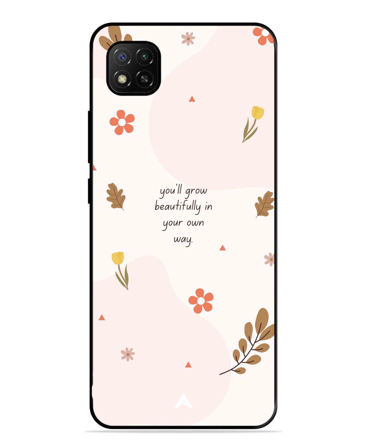 Her Own Way Metal Back Cover Phone Case for Xiaomi Redmi Activ 9