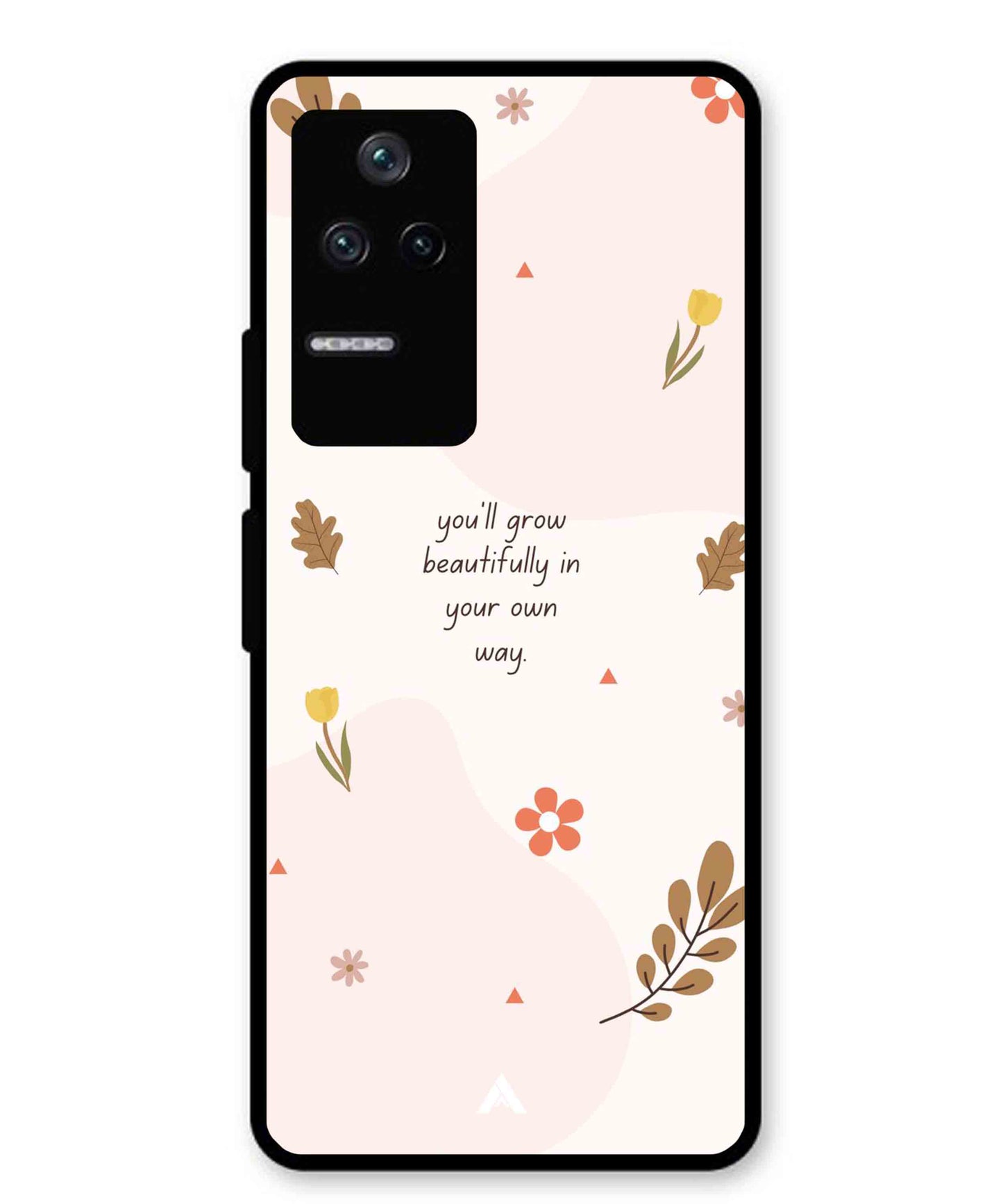 Her Own Way Metal Back Cover Phone Case for Xiaomi Redmi K40s