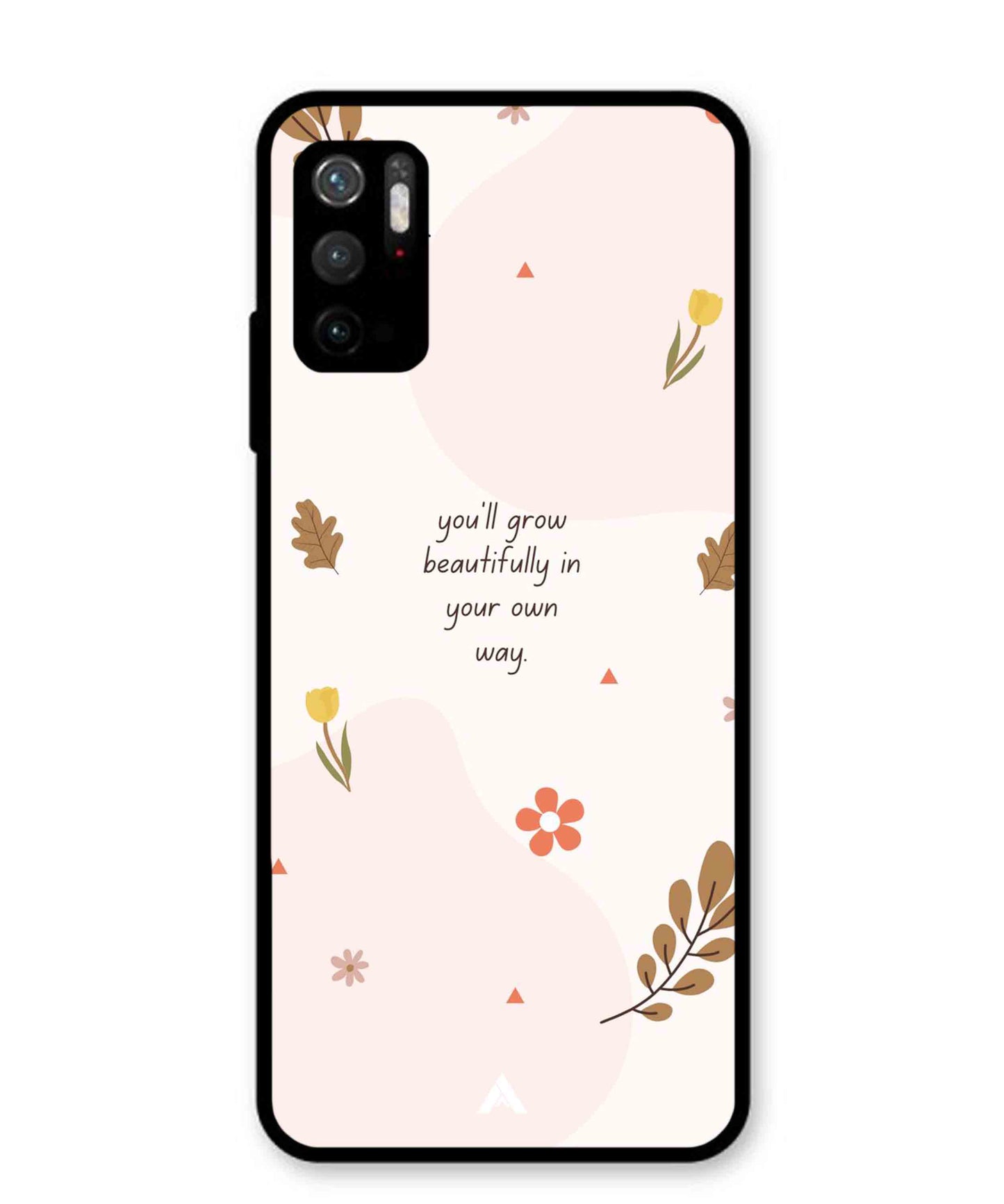 Her Own Way Metal Back Cover Phone Case for Xiaomi Redmi Note 10T