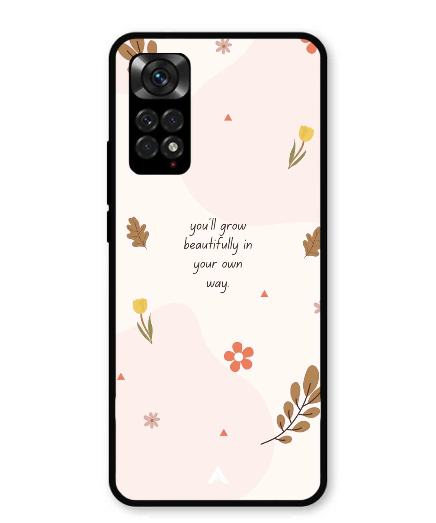 Her Own Way Metal Back Cover Phone Case for Xiaomi Redmi Note 11s