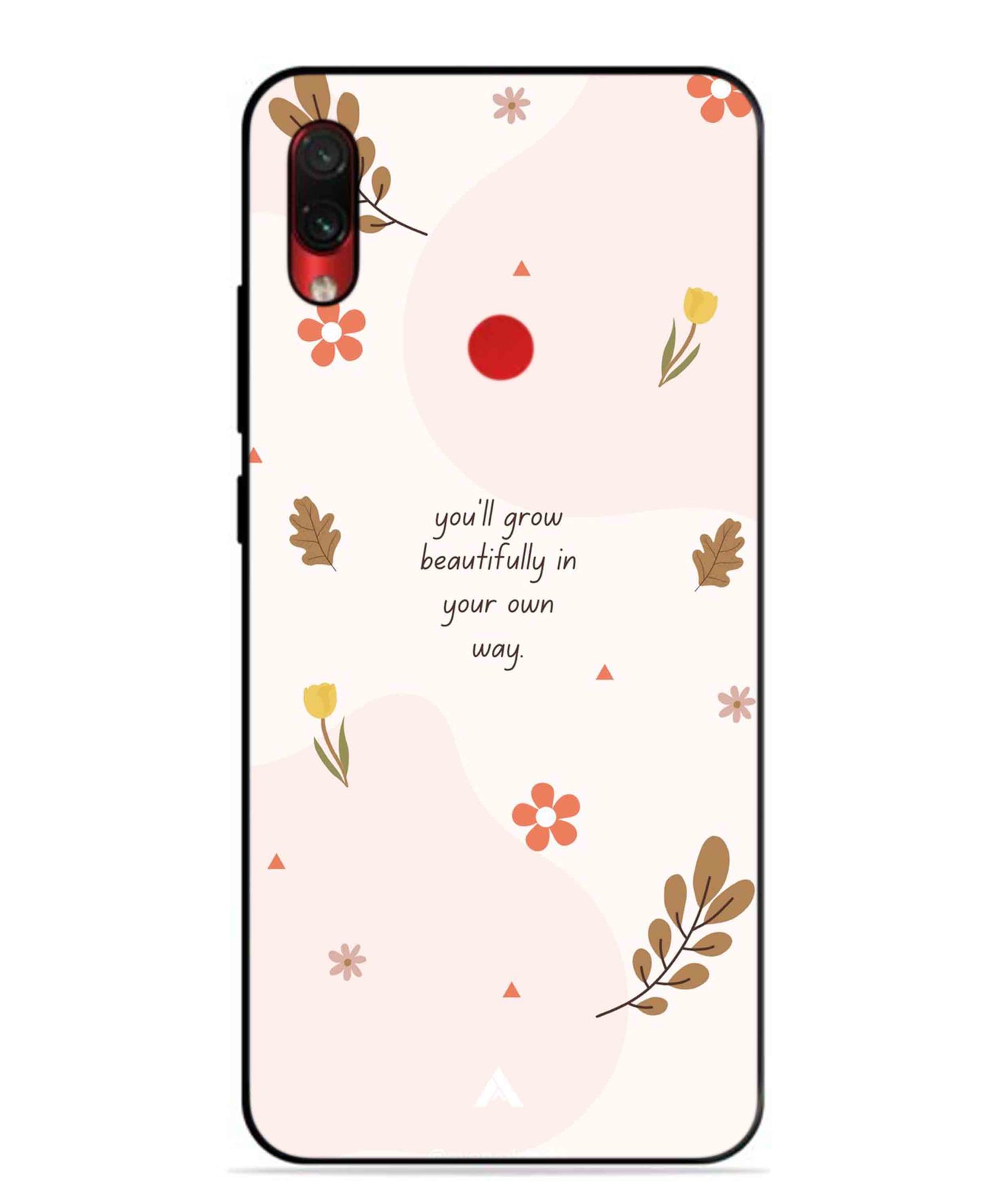 Her Own Way Metal Back Cover Phone Case for Xiaomi Redmi Note 7