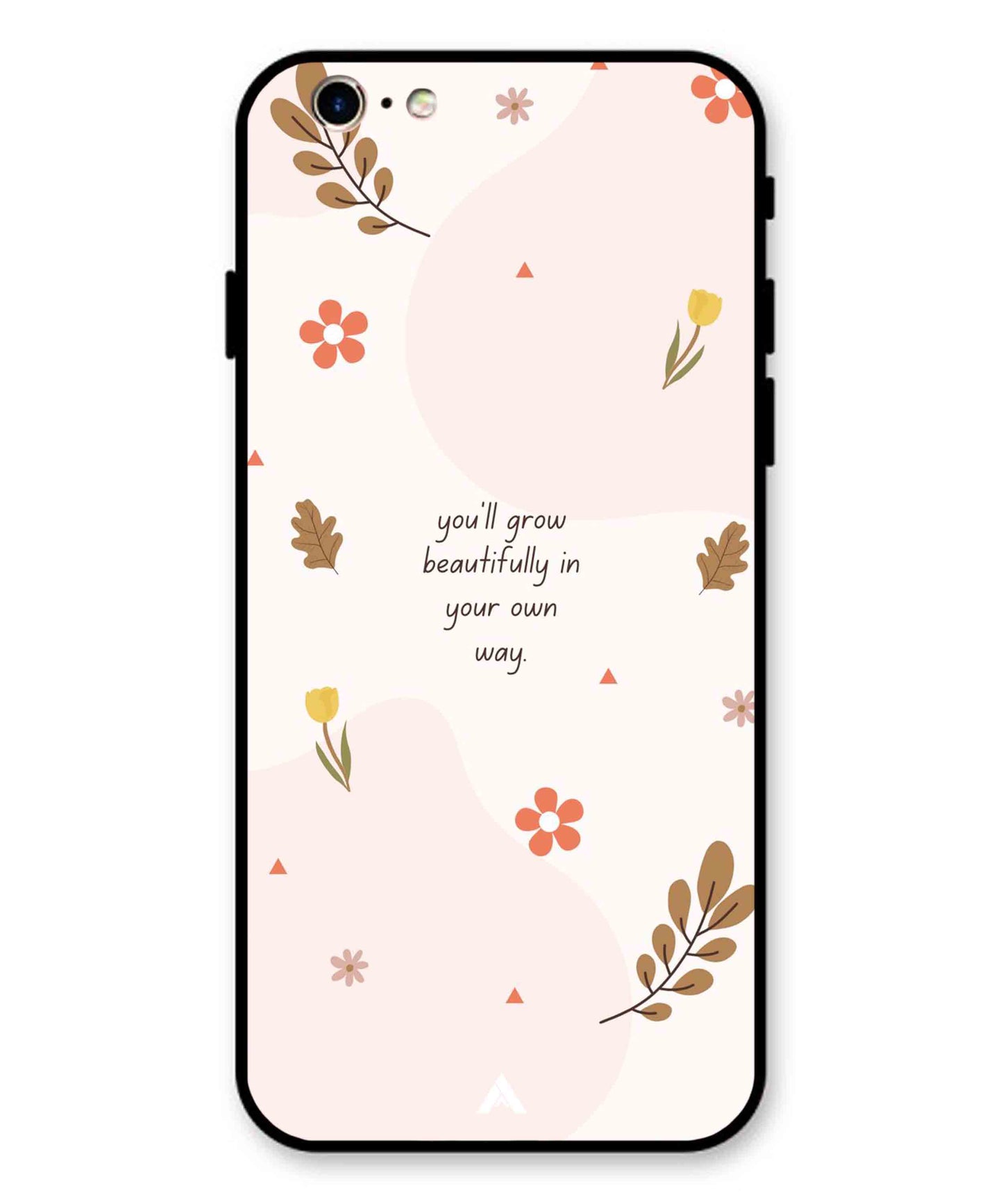 Her Own Way Metal Back Cover Phone Case for iPhone 11