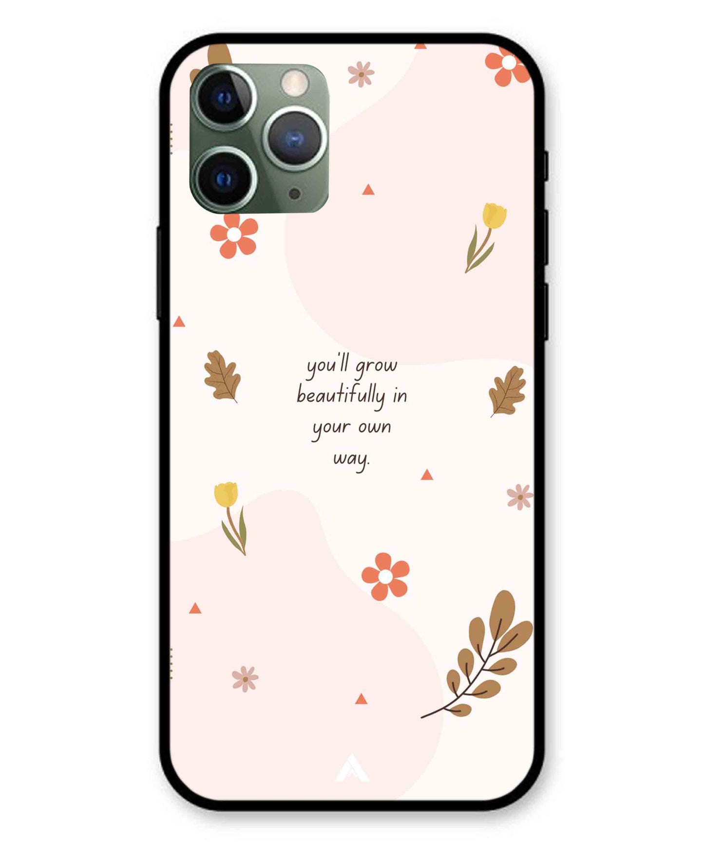 Her Own Way Metal Back Cover Phone Case for iPhone 11 Pro