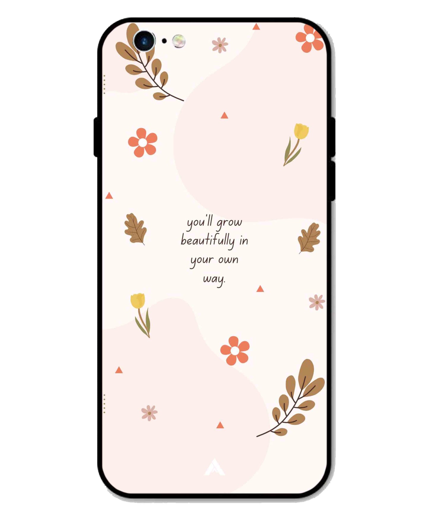 Her Own Way Metal Back Cover Phone Case for iPhone 6s