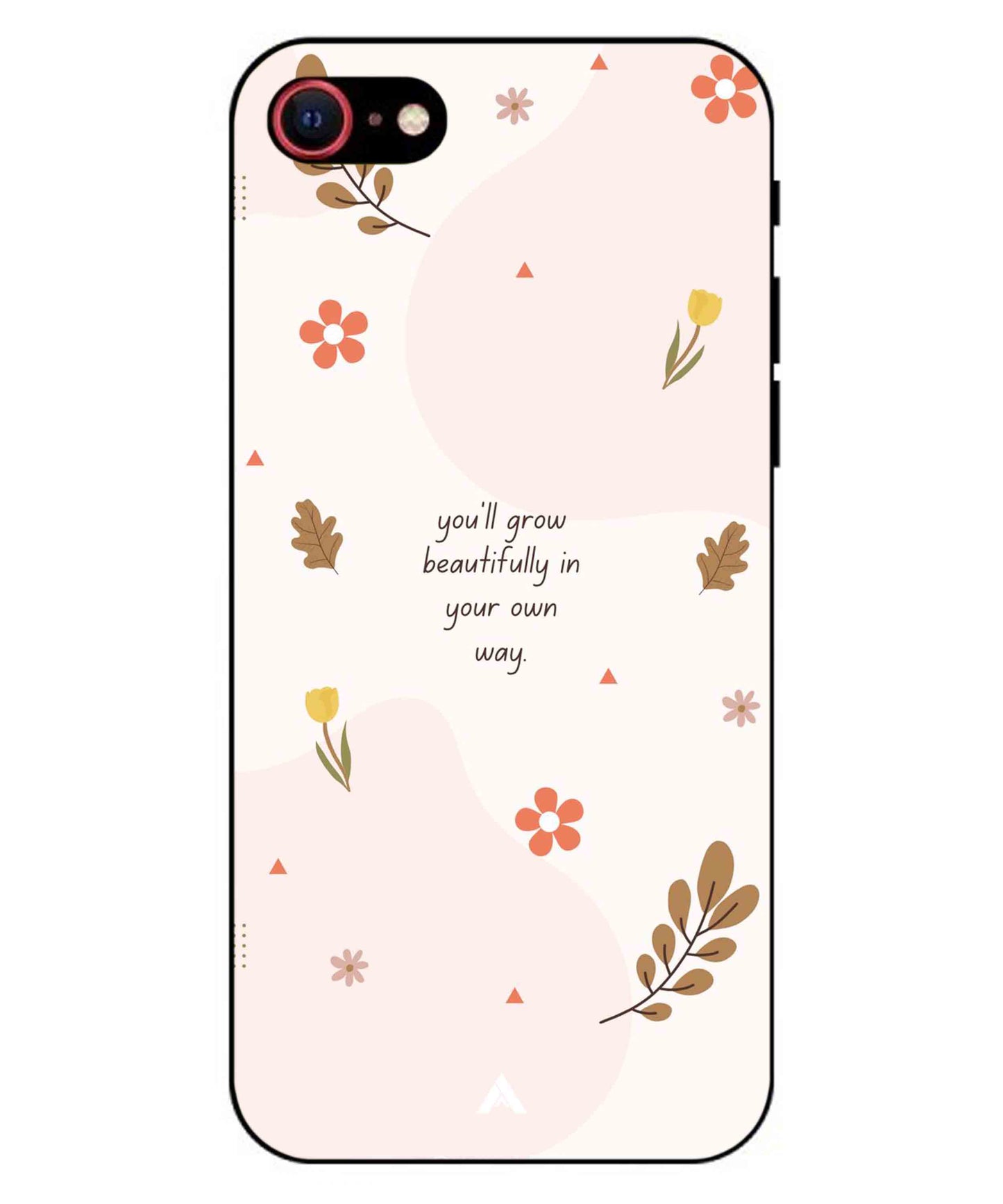 Her Own Way Metal Back Cover Phone Case for iPhone 7