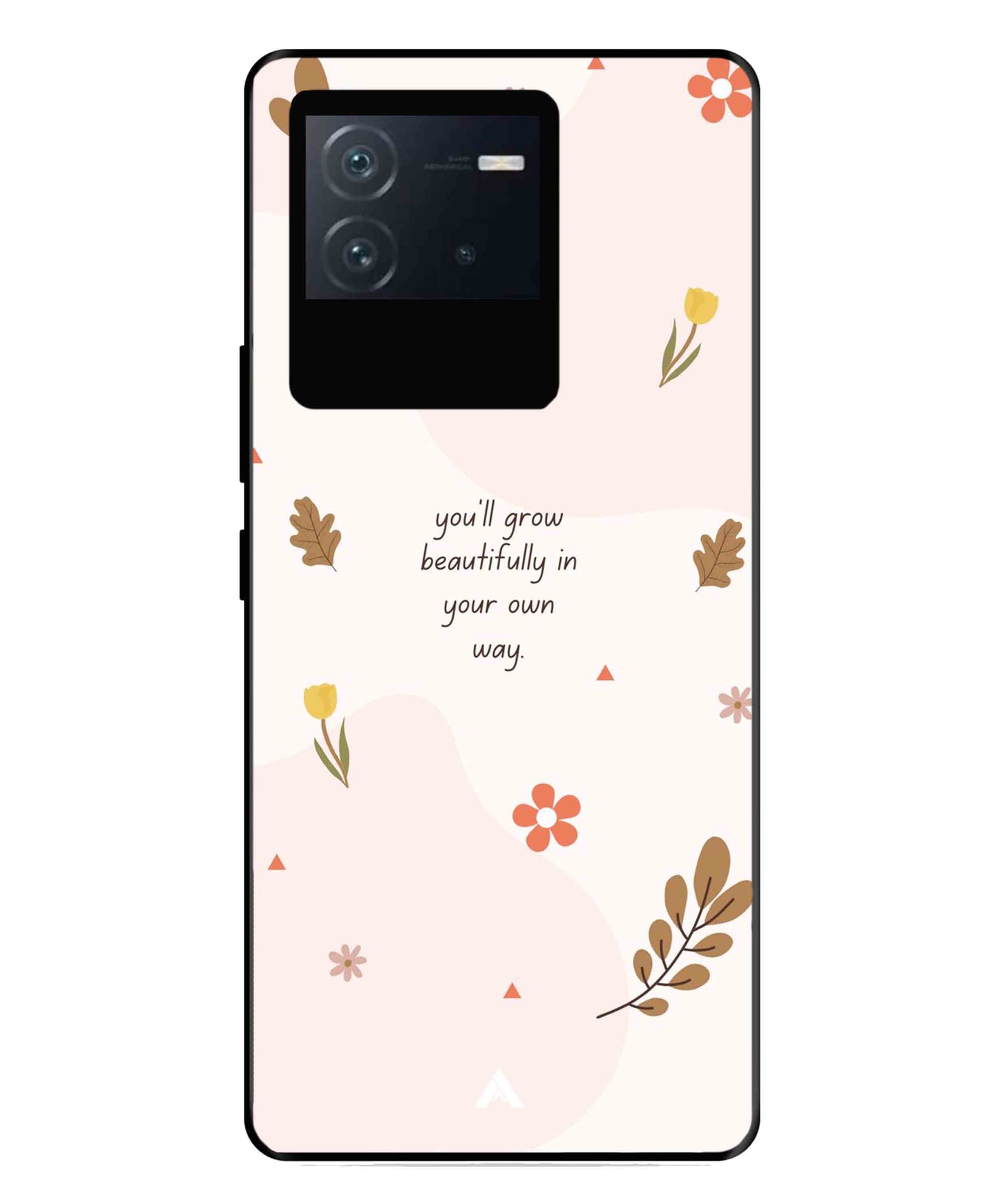 Her Own Way Metal Back Cover Phone Case for iQOO Neo 6