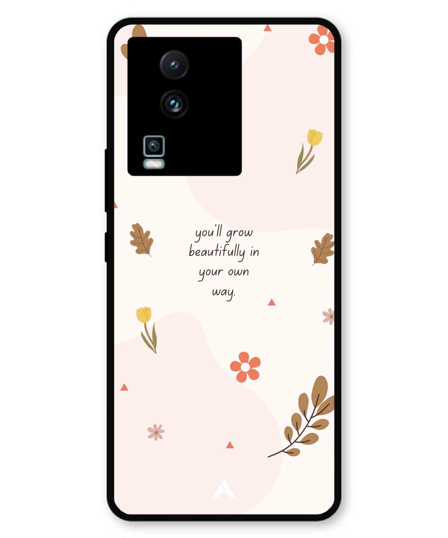 Her Own Way Metal Back Cover Phone Case for iQOO Neo 7 Pro