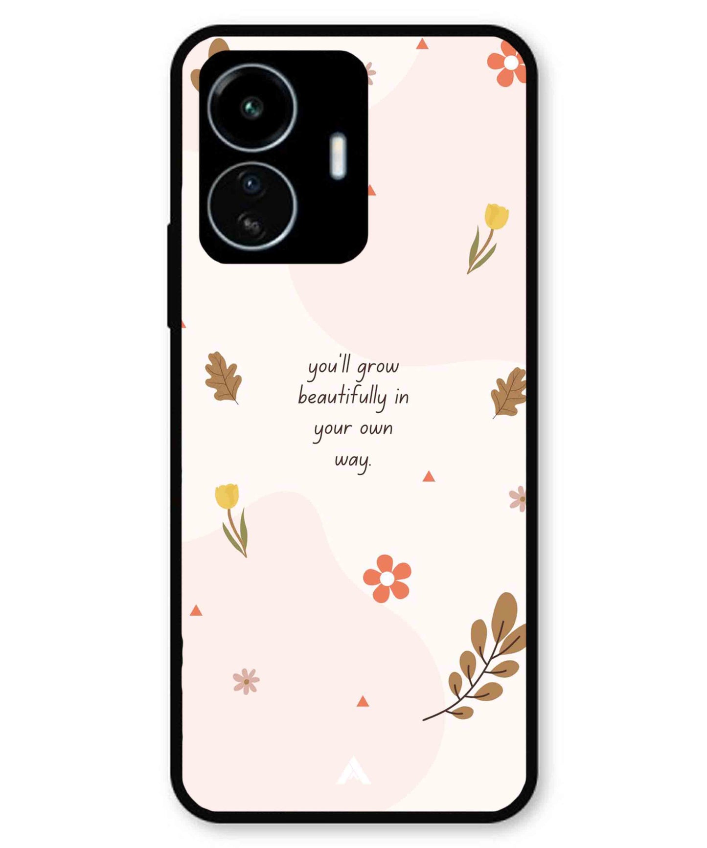 Her Own Way Metal Back Cover Phone Case for iQOO Z6 Lite