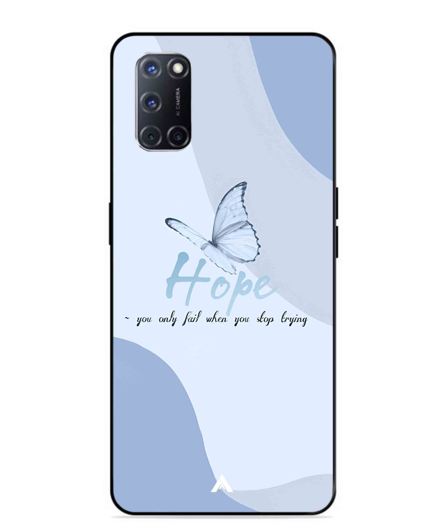 Hope Metal Back Cover Phone Case for Oppo A52