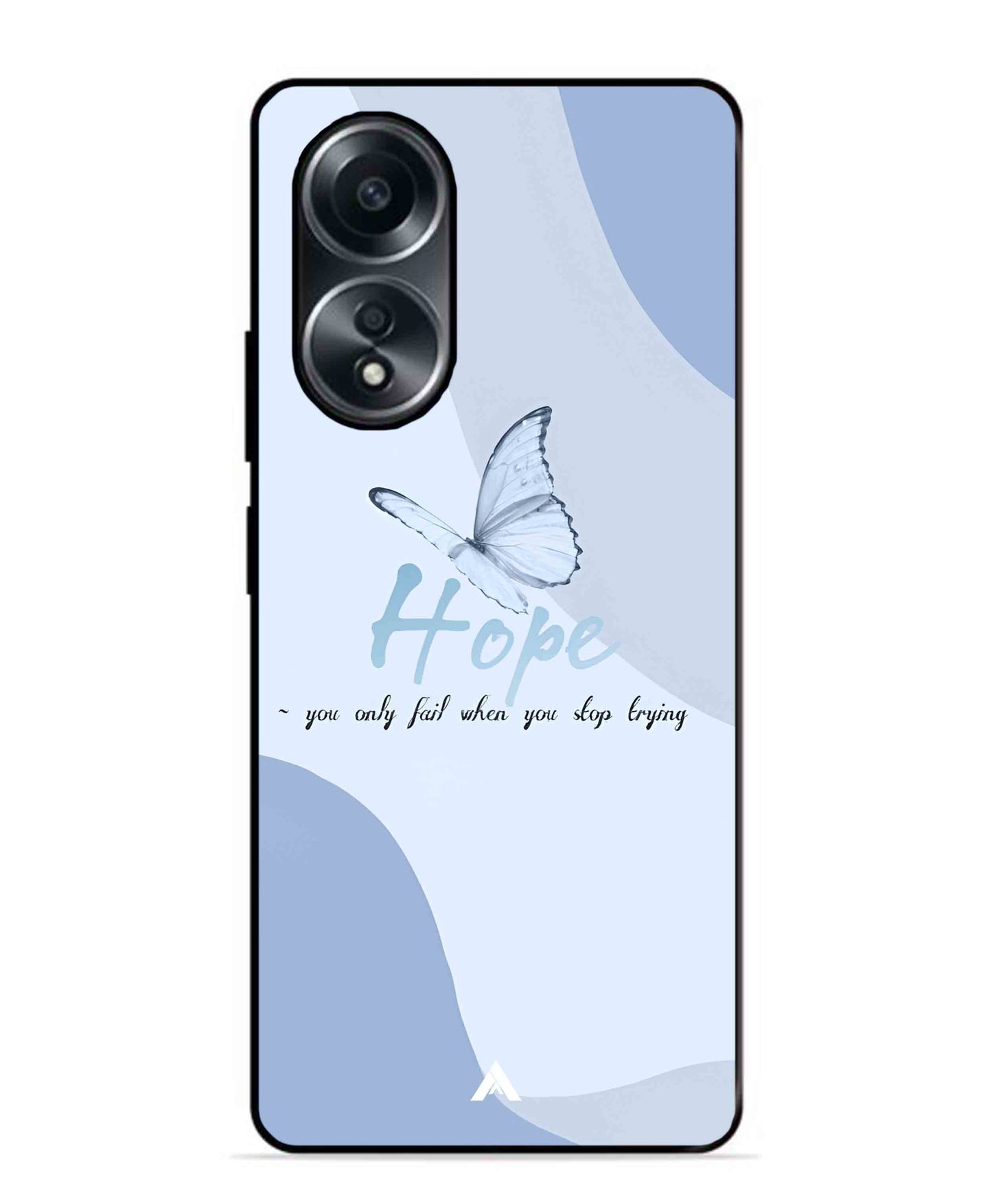 Hope Metal Back Cover Phone Case for Oppo A58