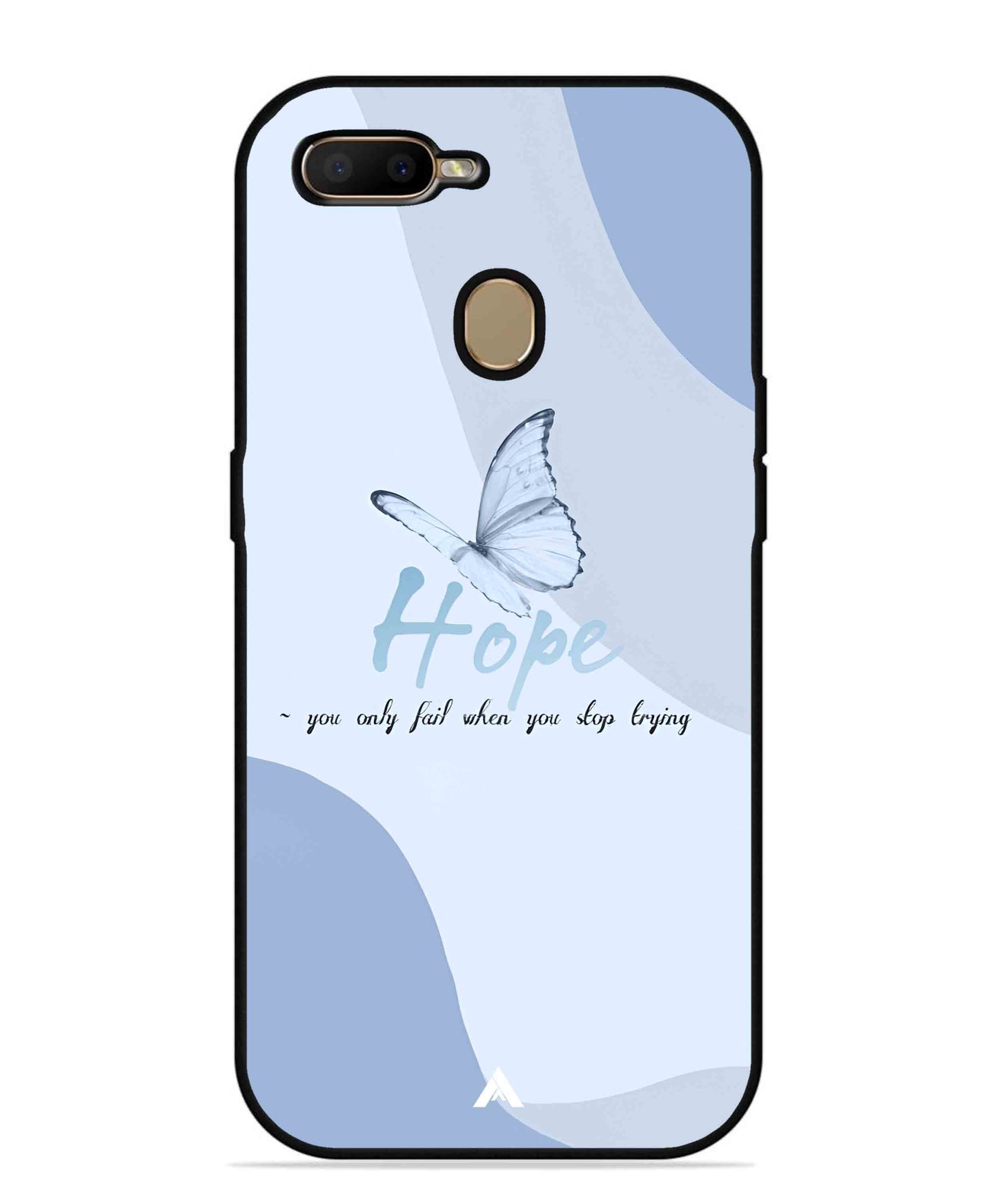 Hope Metal Back Cover Phone Case for Oppo A5s