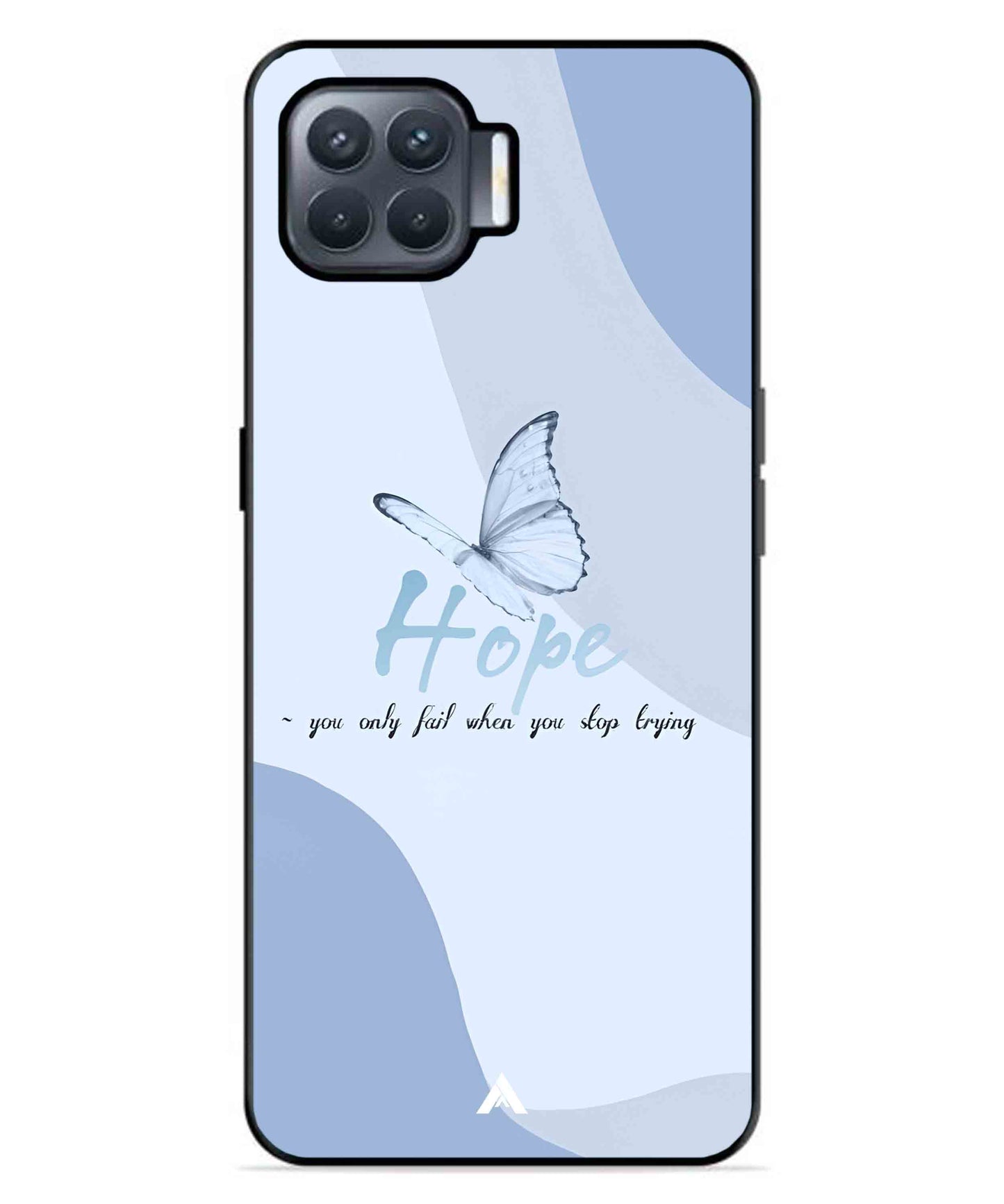Hope Metal Back Cover Phone Case for Oppo F17 Pro