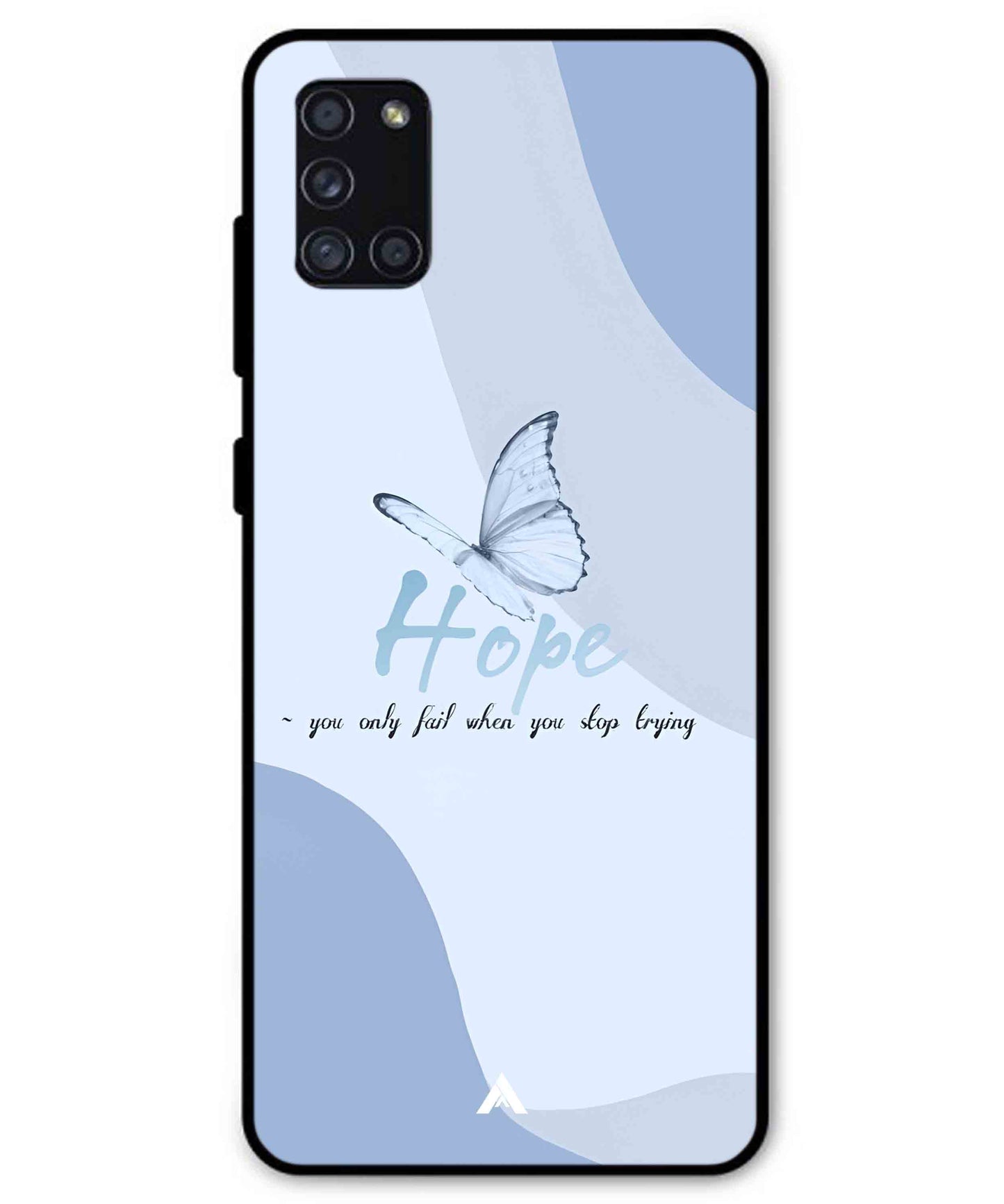 Hope Metal Back Cover Phone Case for Samsung Galaxy A31