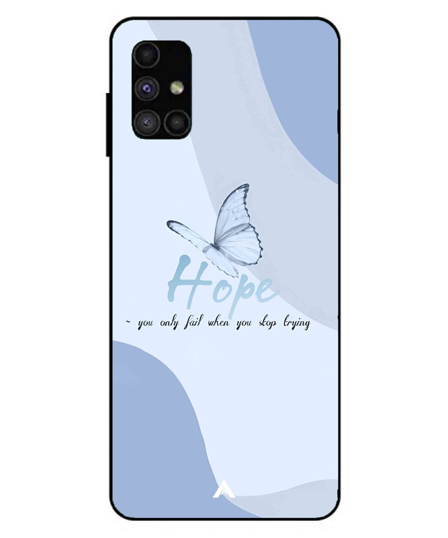 Hope Metal Back Cover Phone Case for Samsung Galaxy M51