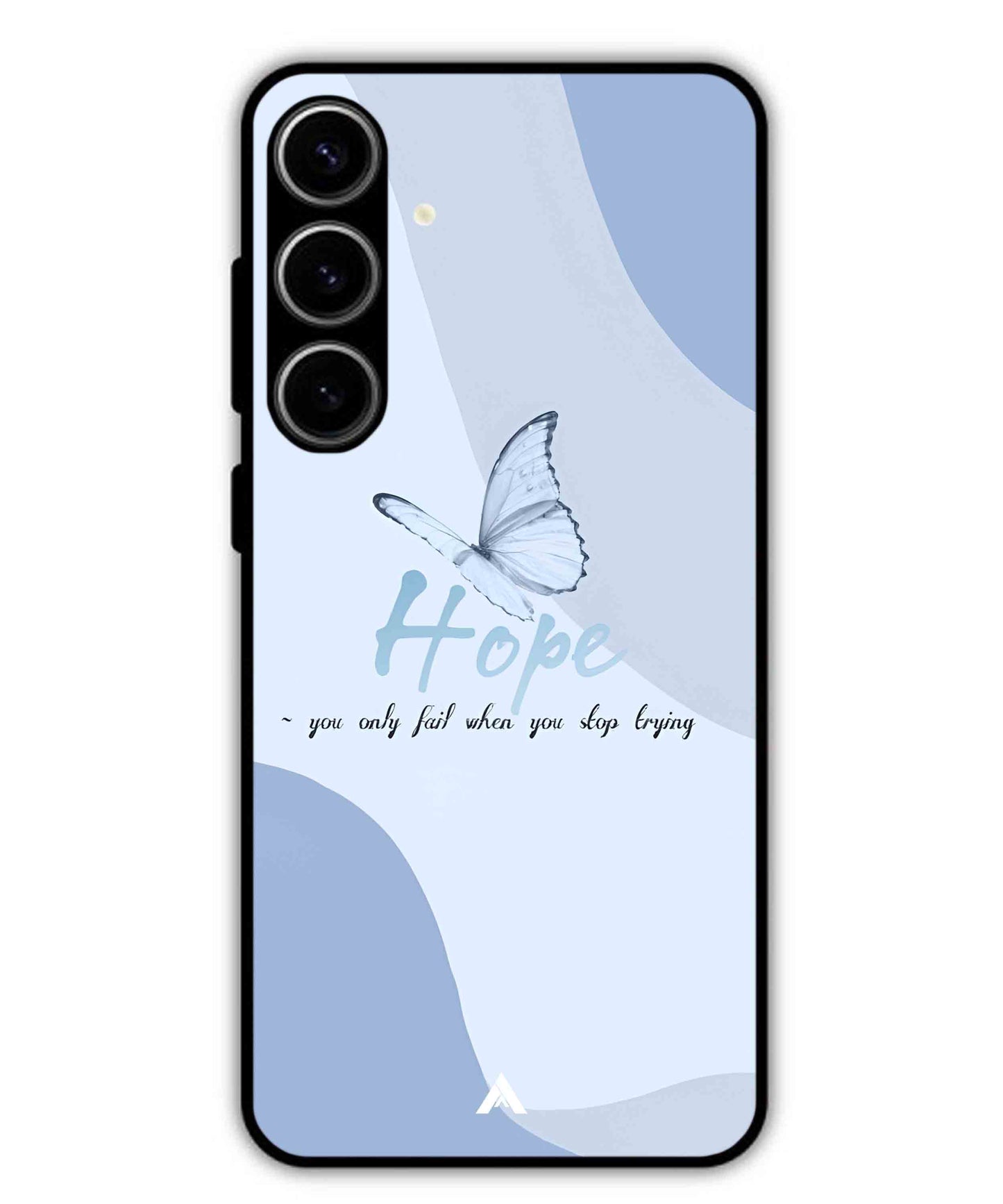 Hope Metal Back Cover Phone Case for Samsung Galaxy S24 Plus