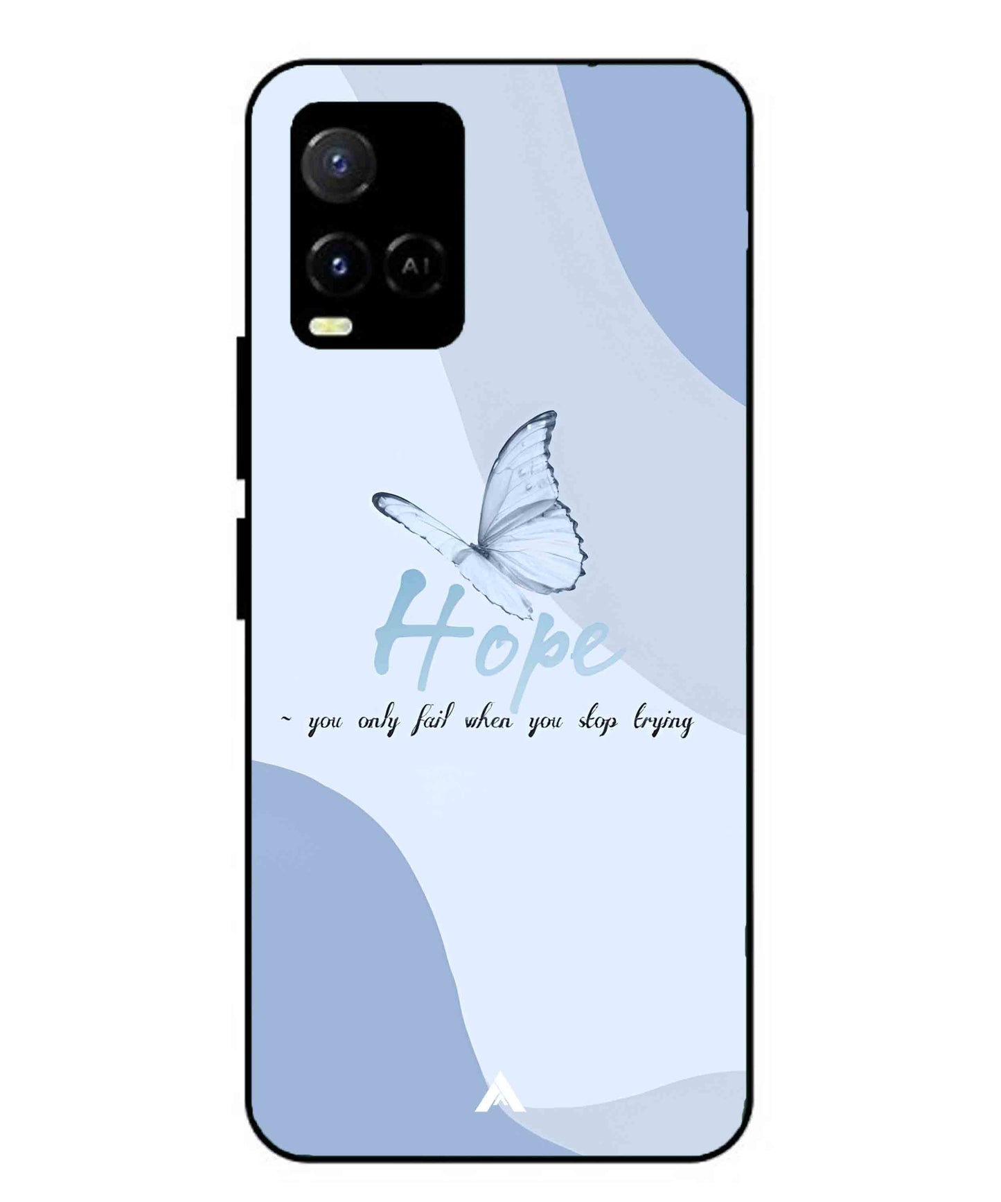 Hope Metal Back Cover Phone Case for Vivo Y33s