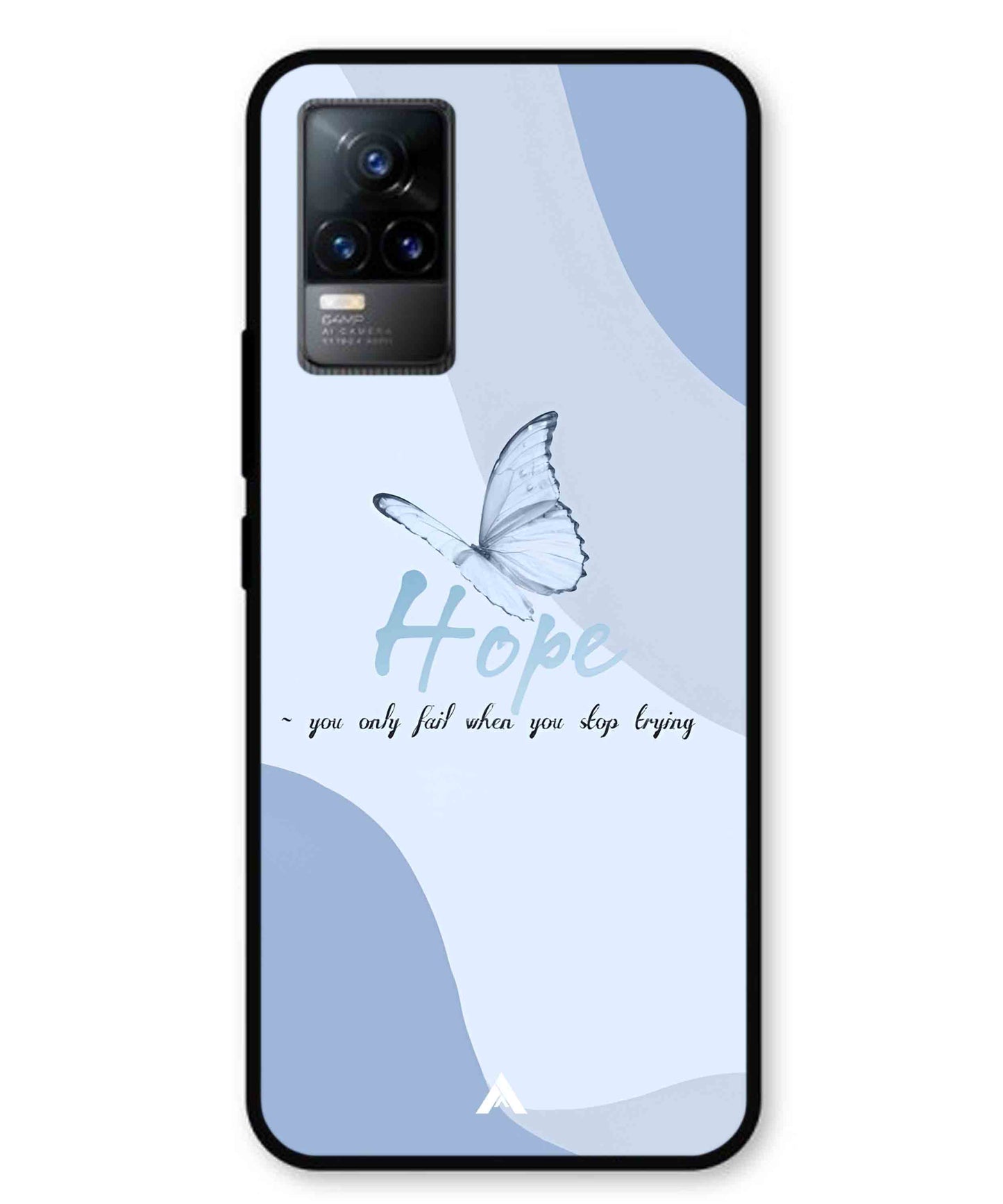 Hope Metal Back Cover Phone Case for Vivo v21e 4G