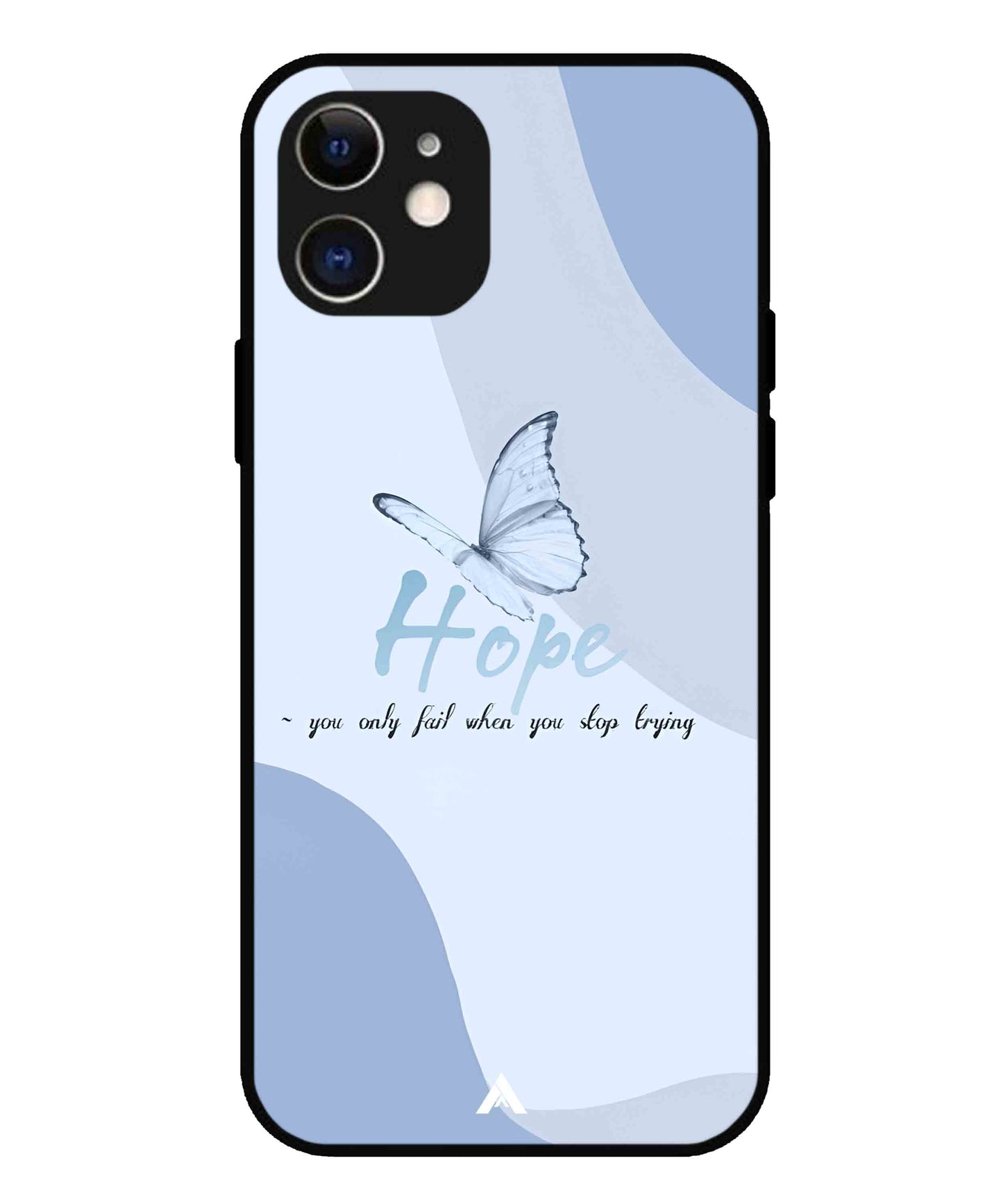 Hope Metal Back Cover Phone Case for iPhone 12