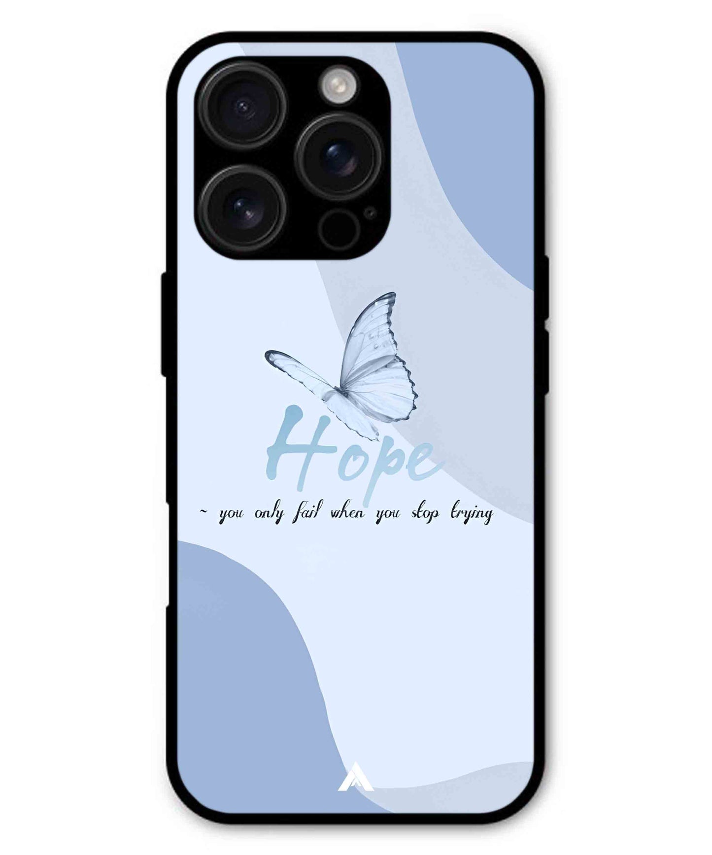 Hope Metal Back Cover Phone Case for iPhone 16 Pro