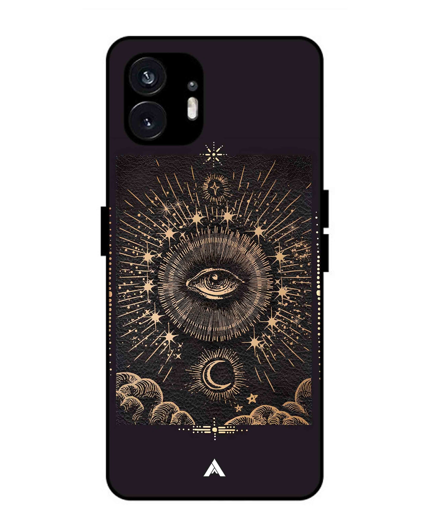 Illuminating Eye Metal Back Cover Phone Case for Nothing Phone 2