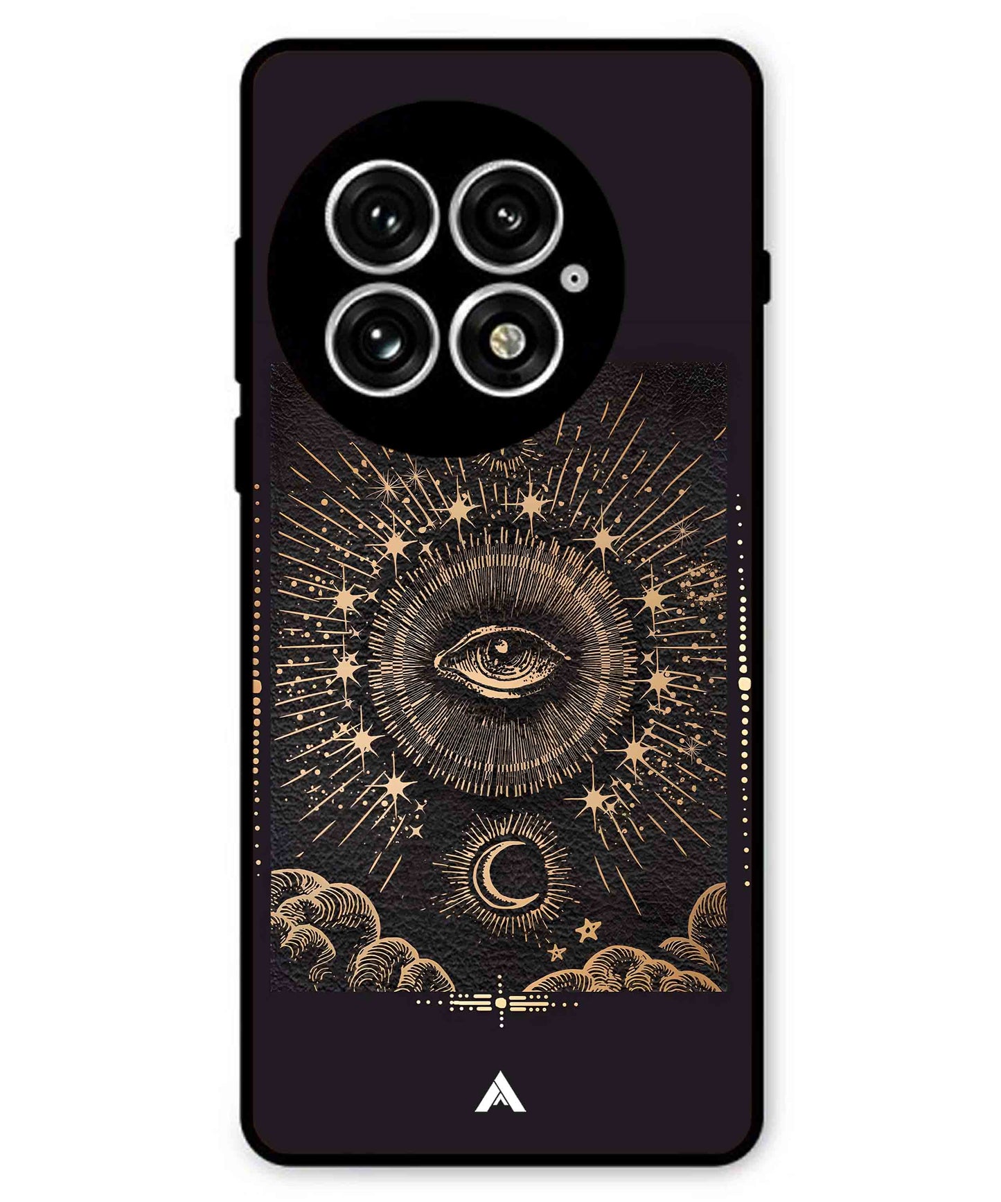 Illuminating Eye Metal Back Cover Phone Case for Oneplus 13