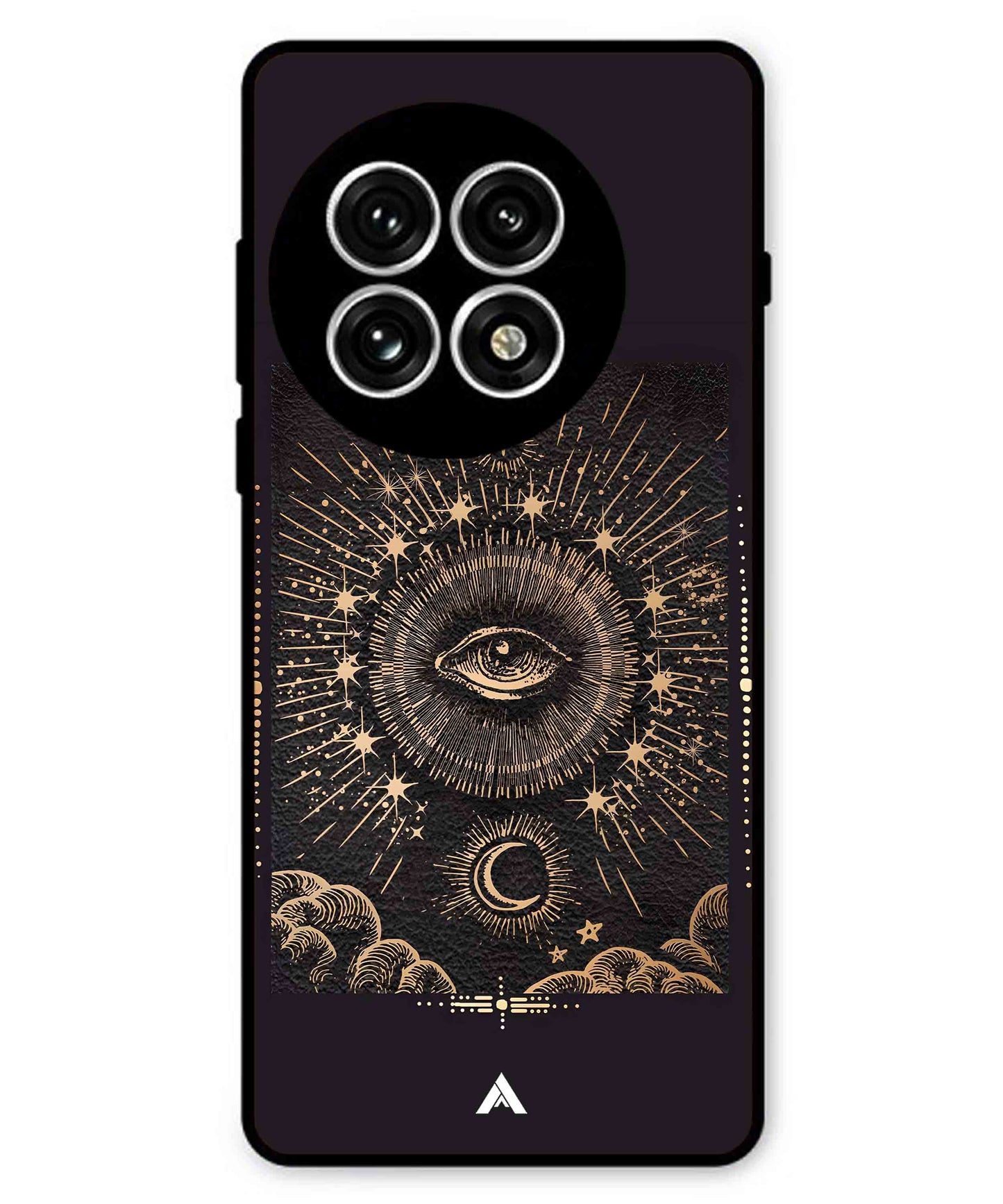 Illuminating Eye Metal Back Cover Phone Case for Oneplus 13R