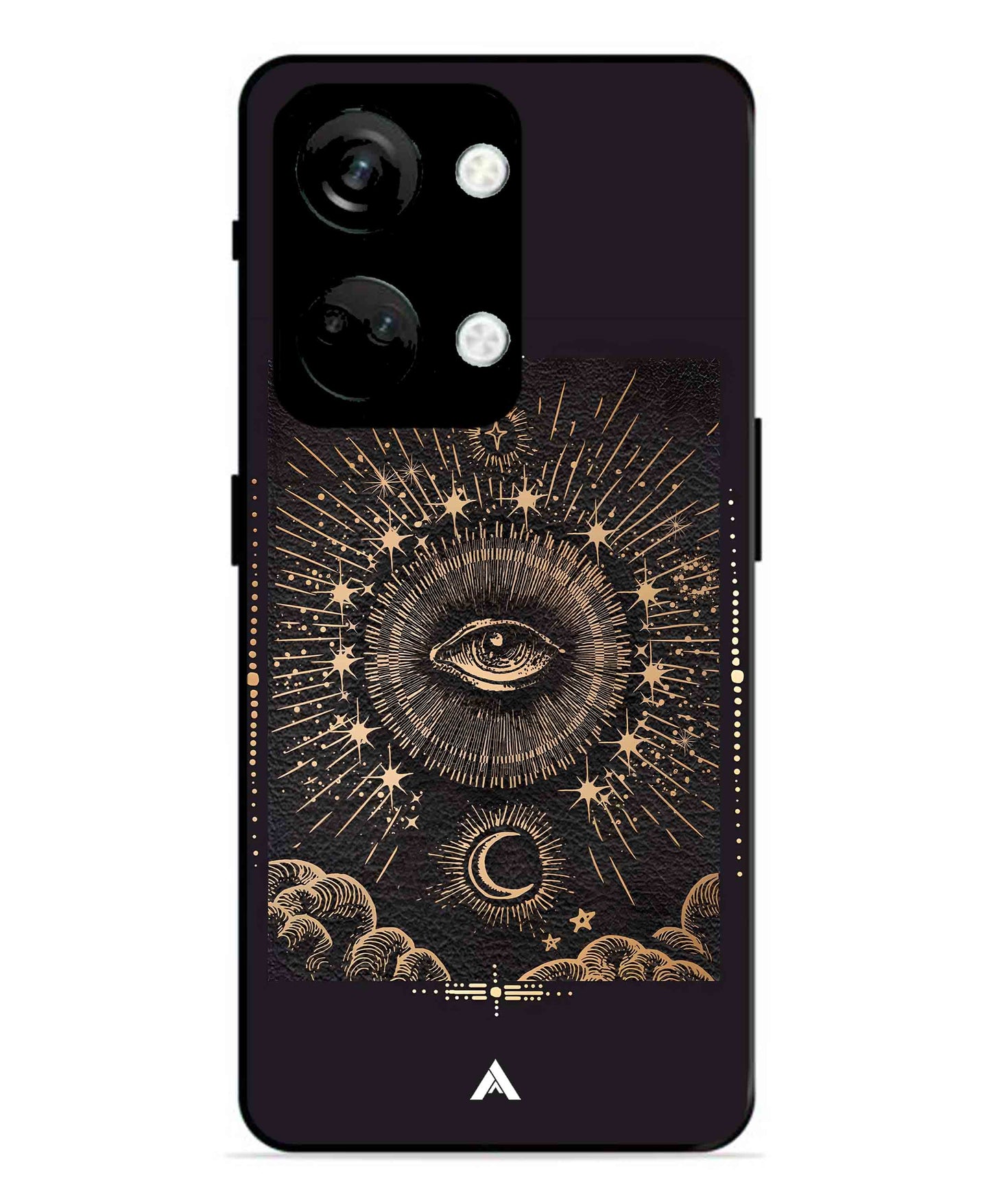 Illuminating Eye Metal Back Cover Phone Case for Oneplus Nord 3