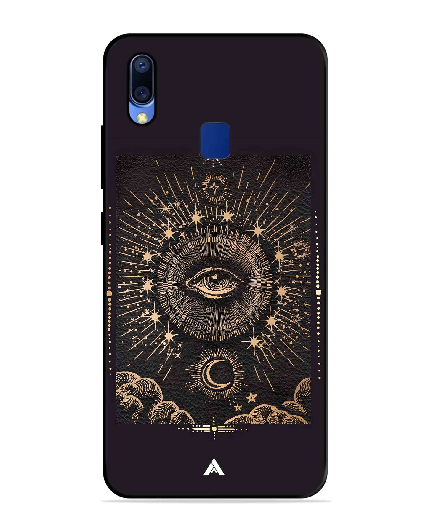 Illuminating Eye Metal Back Cover Phone Case for Vivo Y95