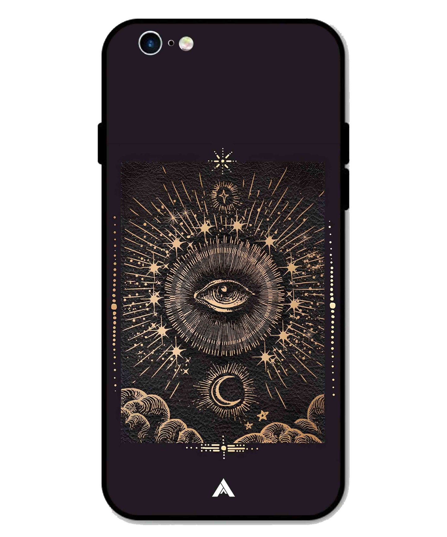 Illuminating Eye Metal Back Cover Phone Case for iPhone 6