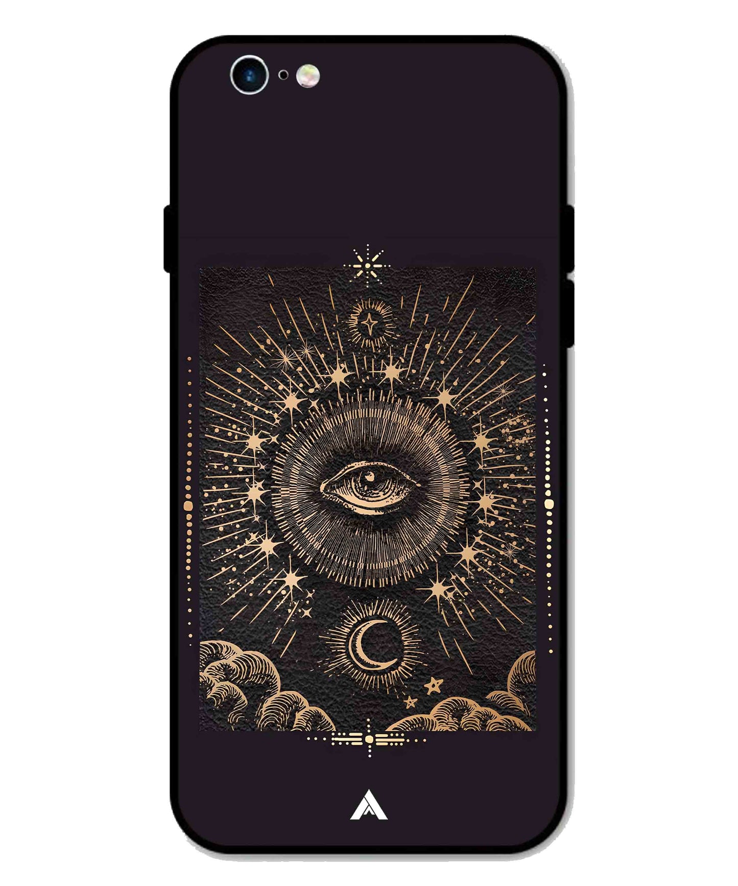 Illuminating Eye Metal Back Cover Phone Case for iPhone 6 Plus