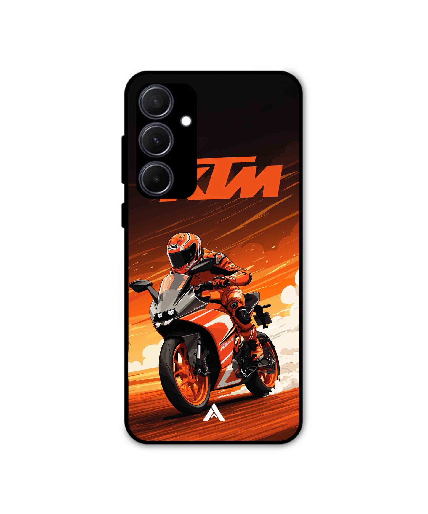 KTM RC 390 Metal Back Cover Phone Case