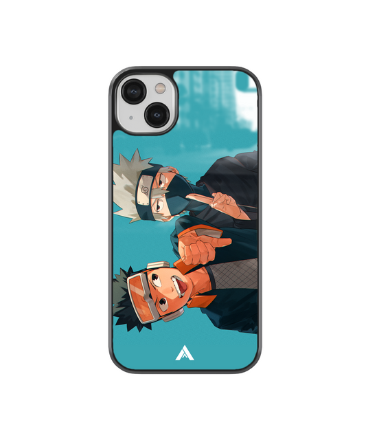 Naruto Kakashi Tobi Premium Shockproof Metal Back Cover Case - Ascension Store