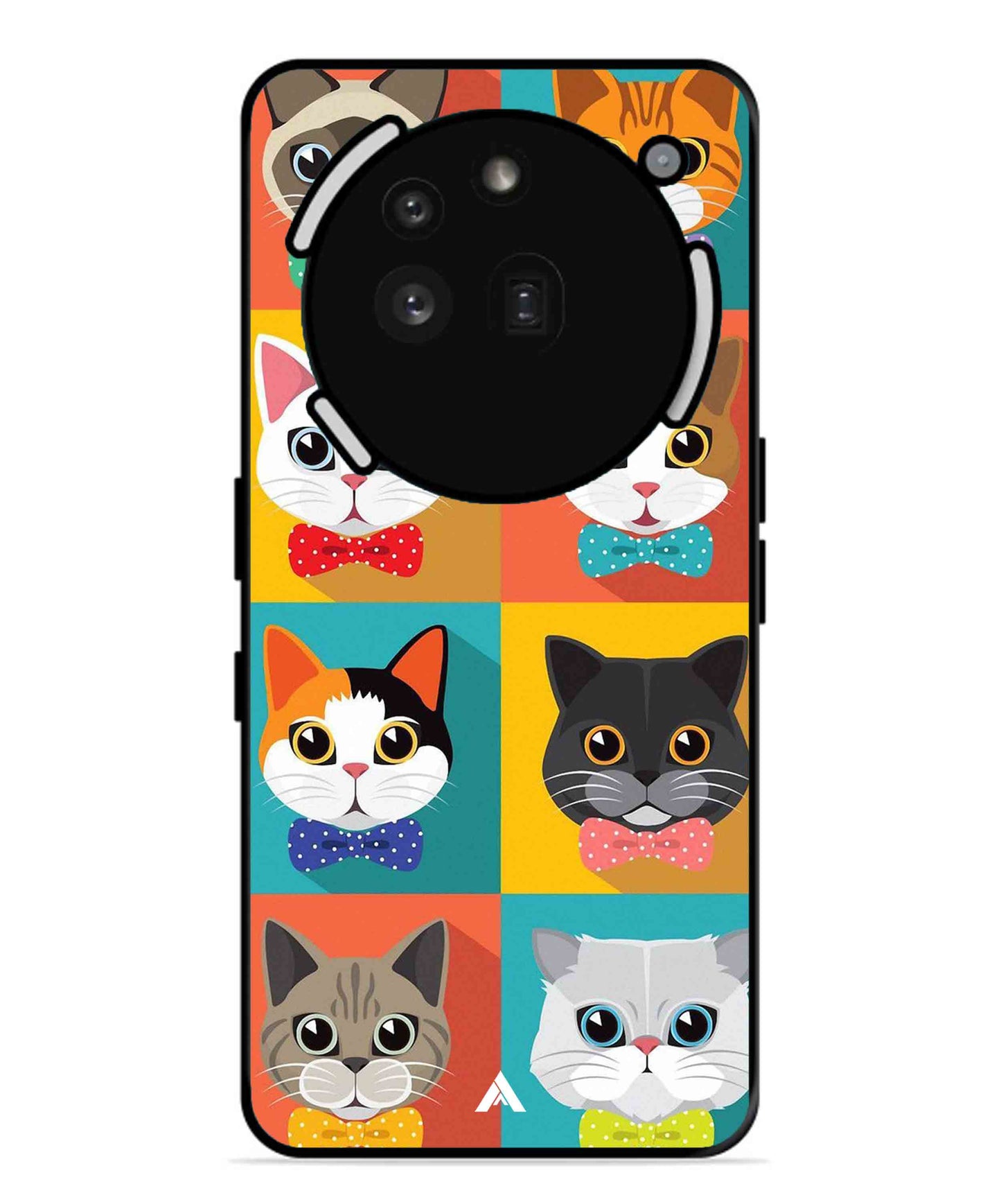 Kitties Metal Back Cover Phone Case for Nothing Phone 3a Pro